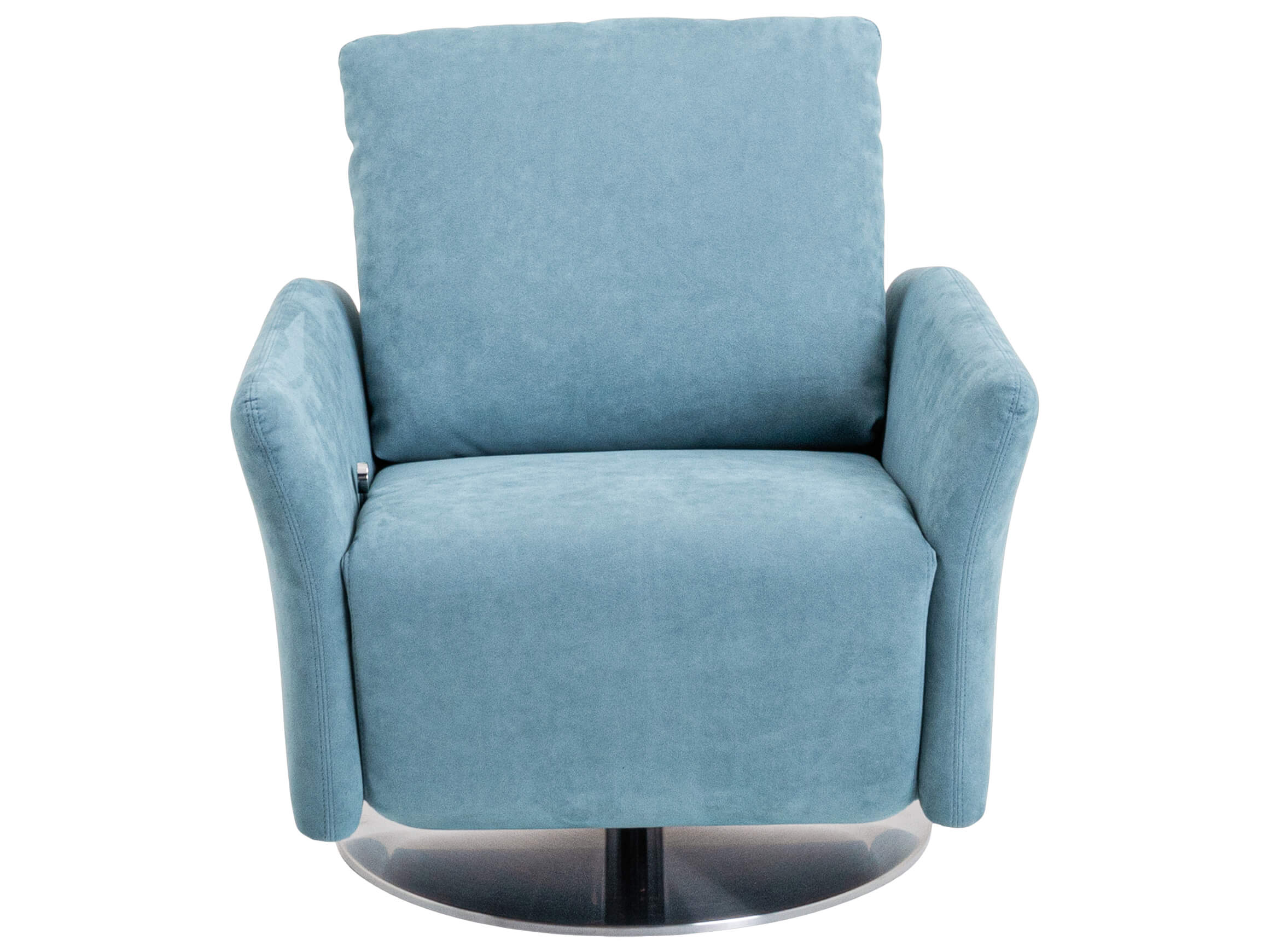 Relaxer Tonus Intertime / Farbe: Azurblau / Bezugsmaterial: Alcantara