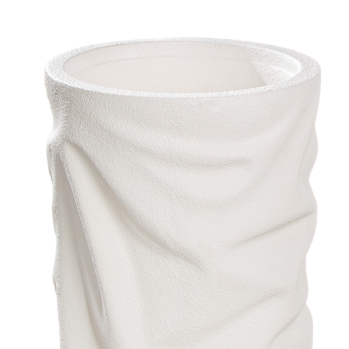 Pflanzengefäss Crush, Creme H: 90 cm Gilde