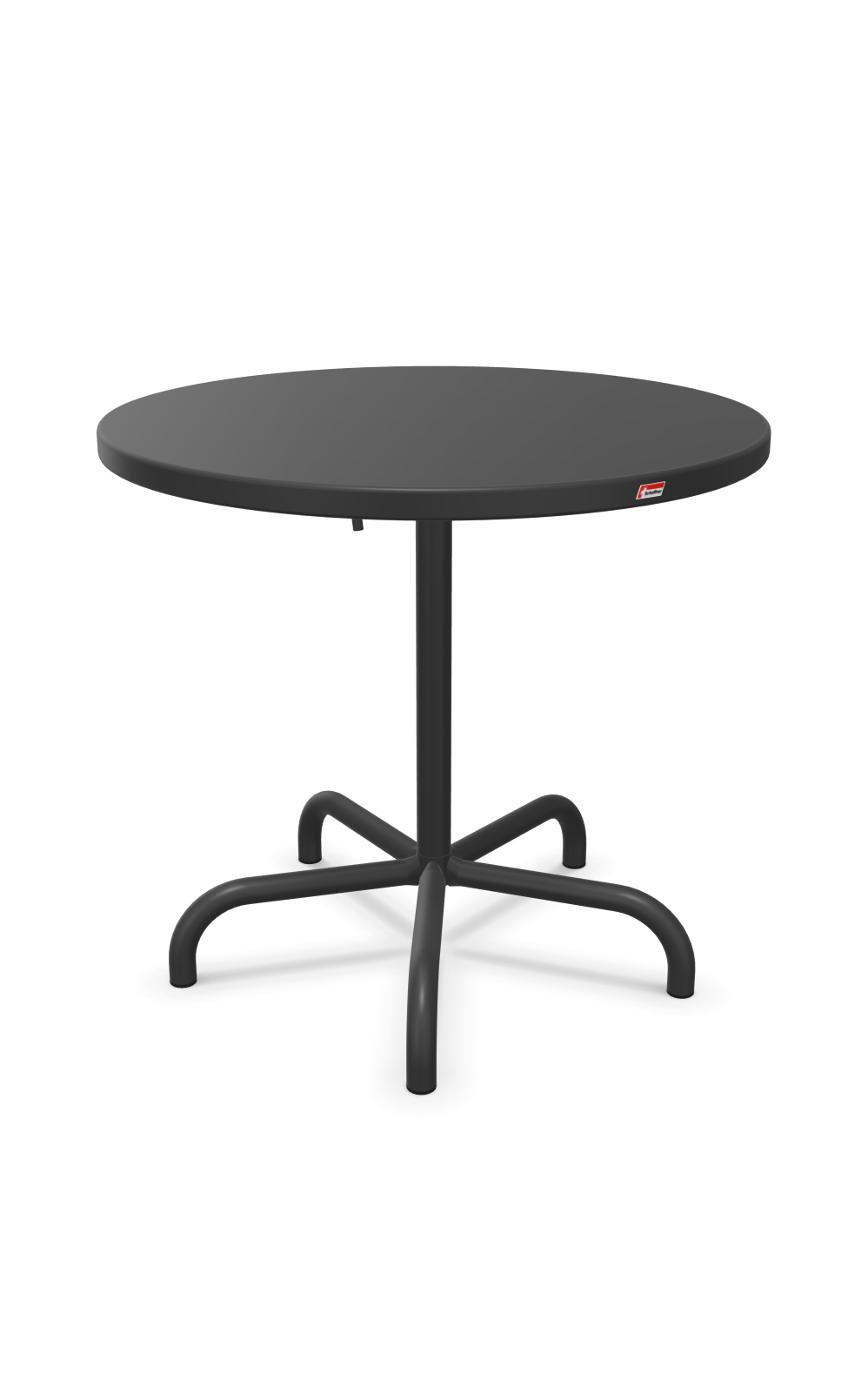 Rigi round metal table from Schaffner / Colour: anthracite / Size: x cm