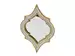 Spiegel Marocco Oval Creme B: 28 cm Edg