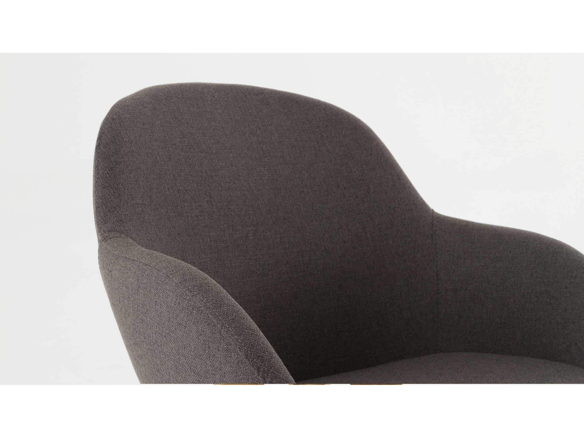 Stuhl Carmen Niehoff / Farbe: Grau / Material: Stoff