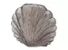 Vase Muschel Grau H: 21 cm Edg / Farbe: Grau