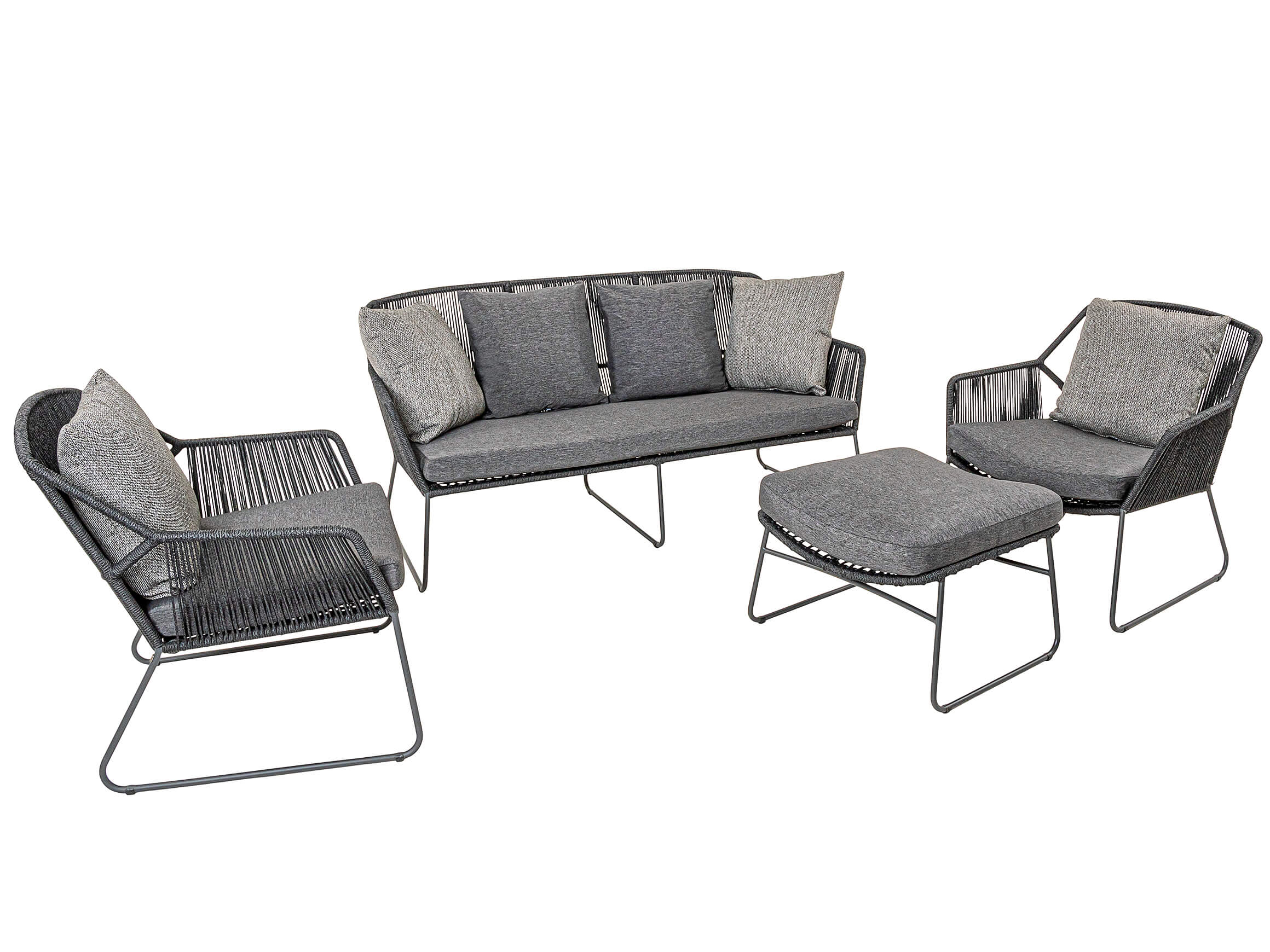 4 Seasons Gartenlounge Acuba Grau | Schubiger Möbel