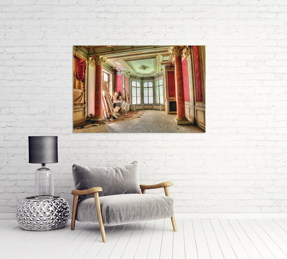 Alubild-Lost Place Salon-image LAND