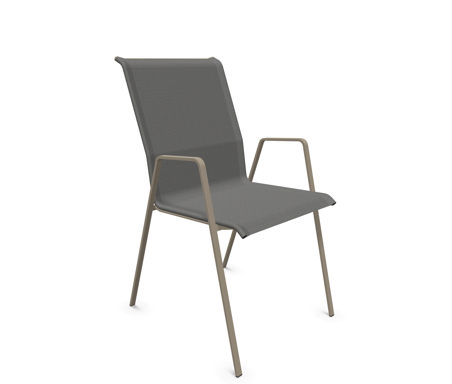 Matten-Sessel Luzern von Schaffner / Farbe: Grau / Grösse: 52 x 65 cm