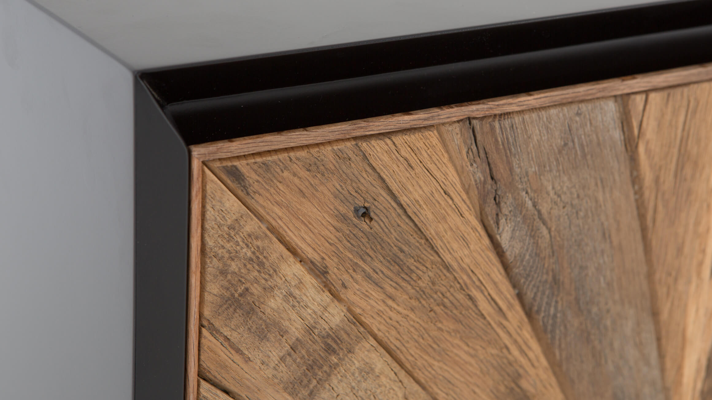 Sideboard Vinci, Eiche Antik, 4 Türen, b 240 cm t 45 cm h 69 cm