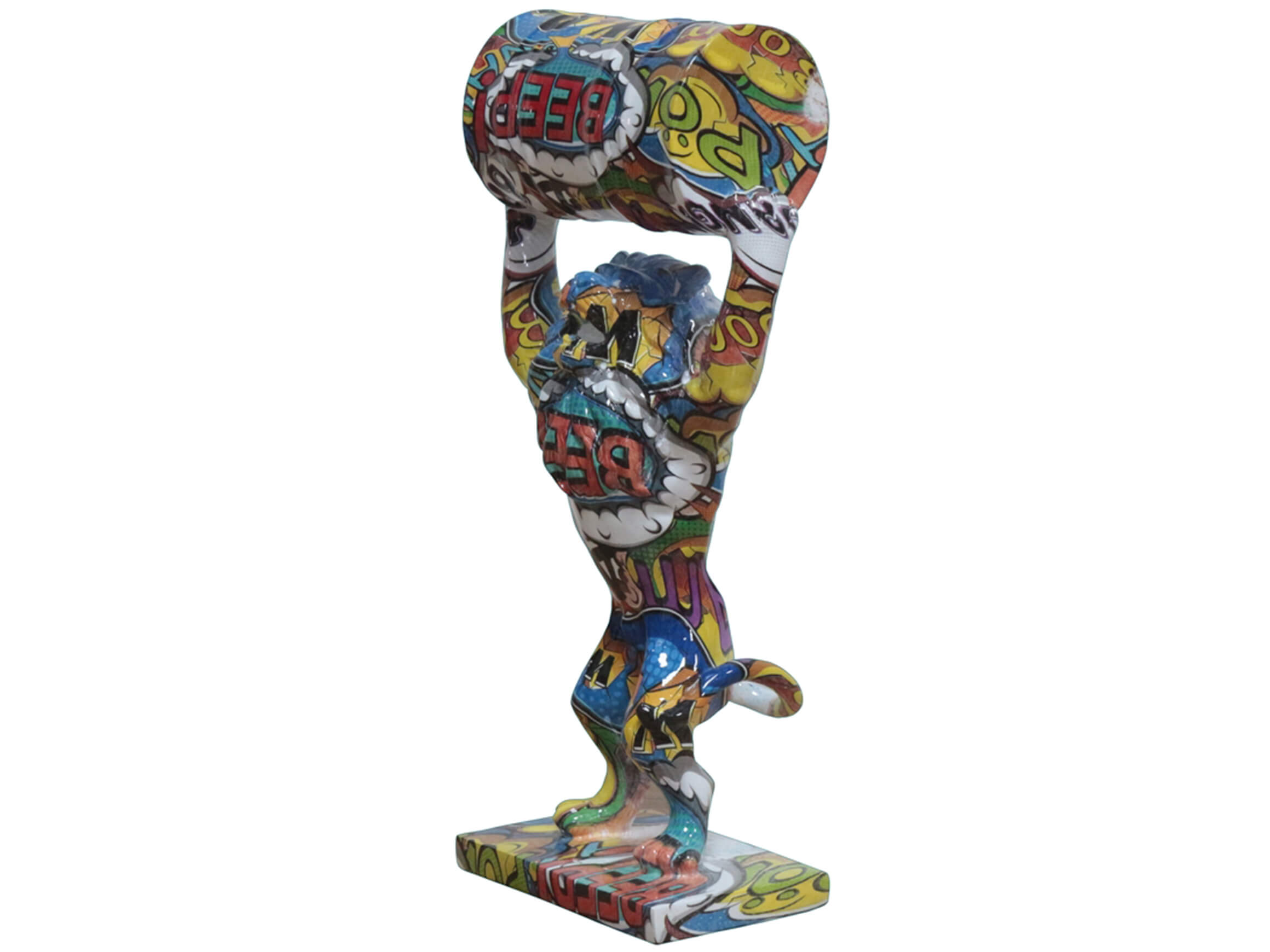 Skulptur Power Löwe image LAND / Grösse: 15 x 32 cm