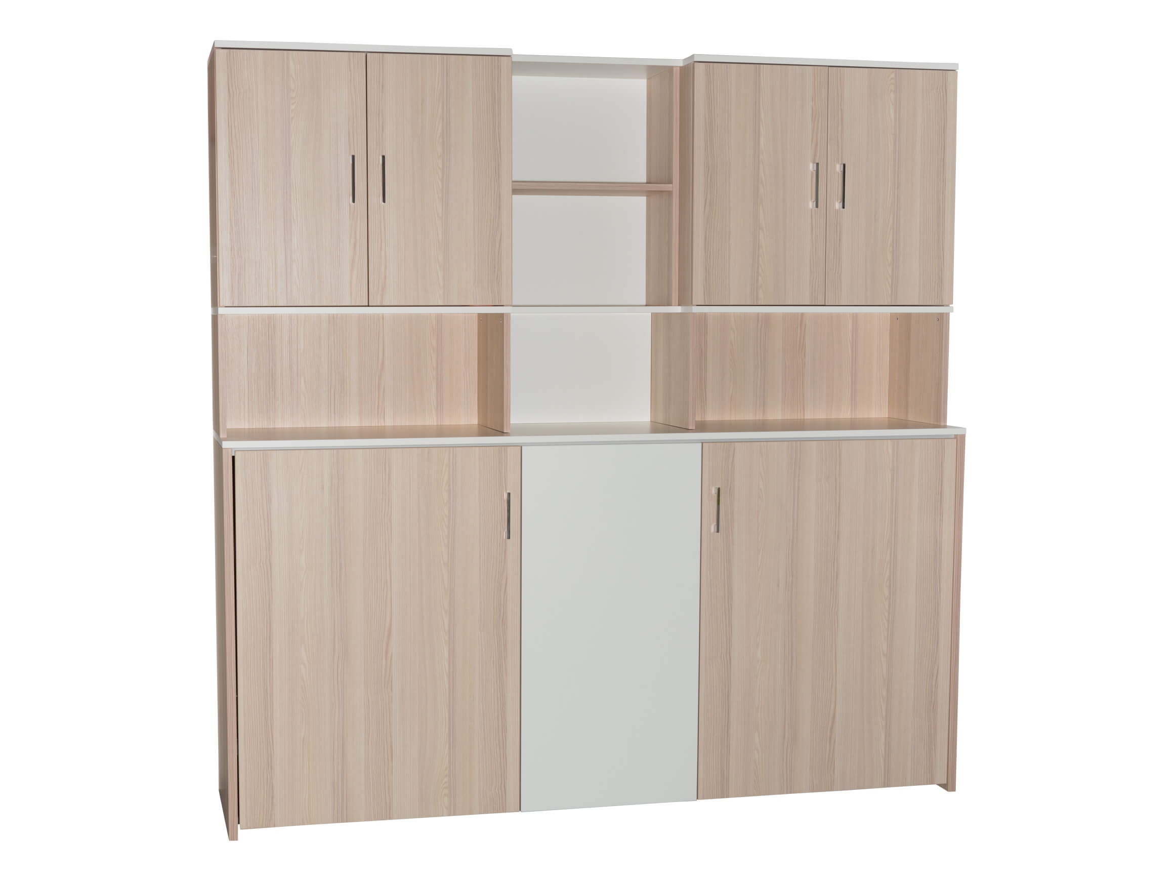 Bett Color Fun, Esche Dekor-weiss, b 214 cm t 105,6 cm h 37,2 cm