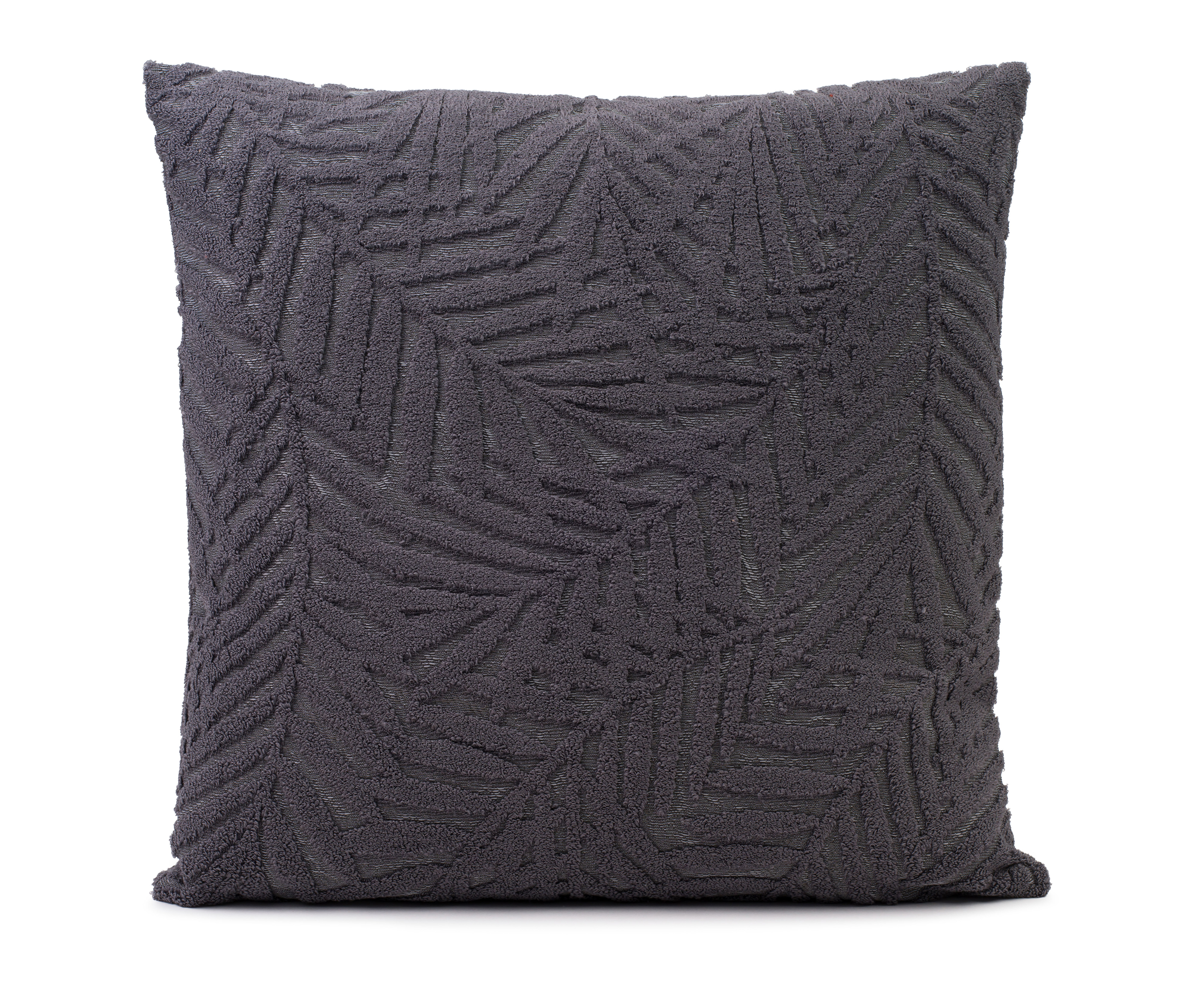 Housse de coussin Planty Anthracite L : 50 cm Gözze Ambiente Trendlife