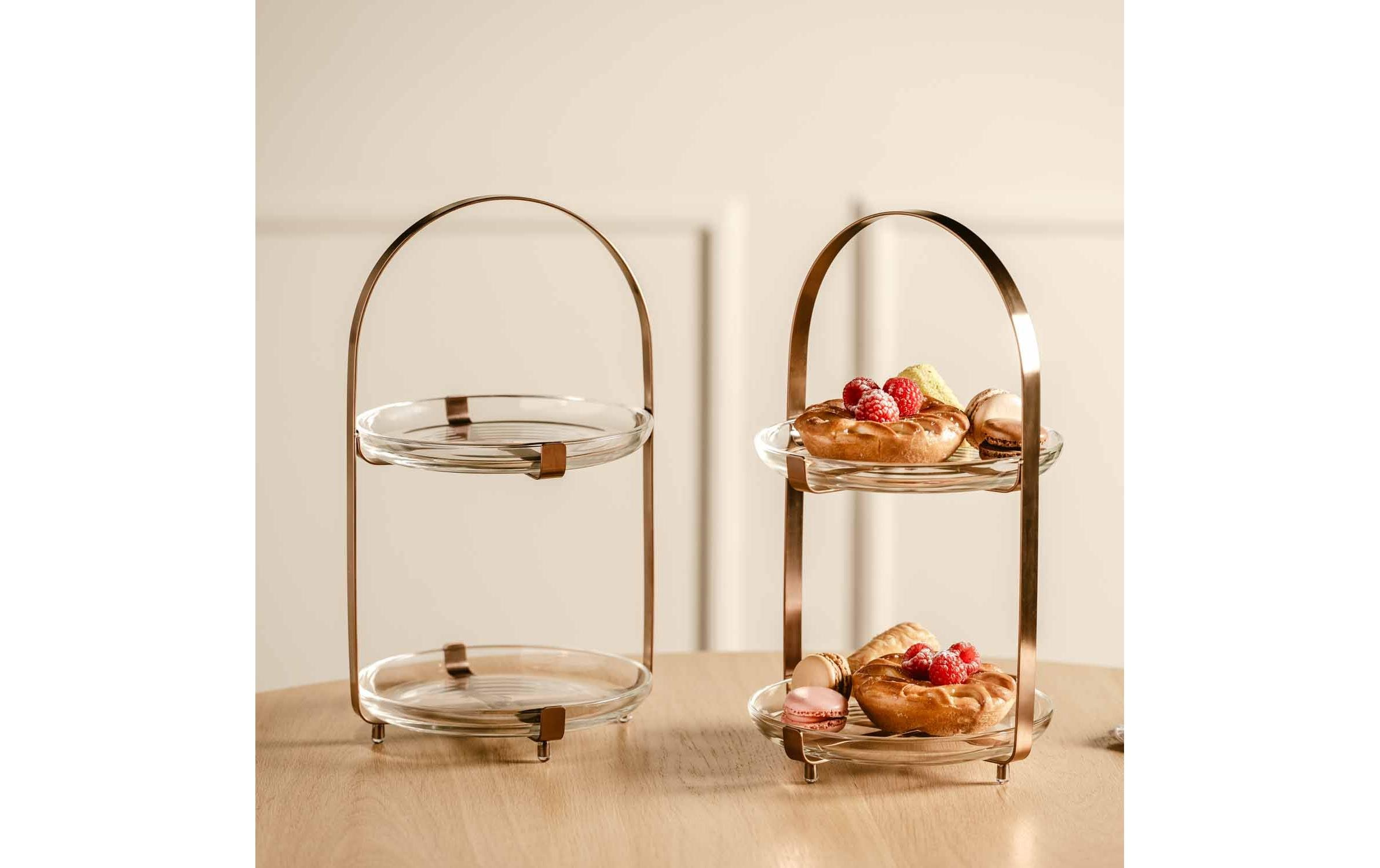 Etagere Cucina 2-teilig, Kupfer Alltron / Farbe: Kupfer