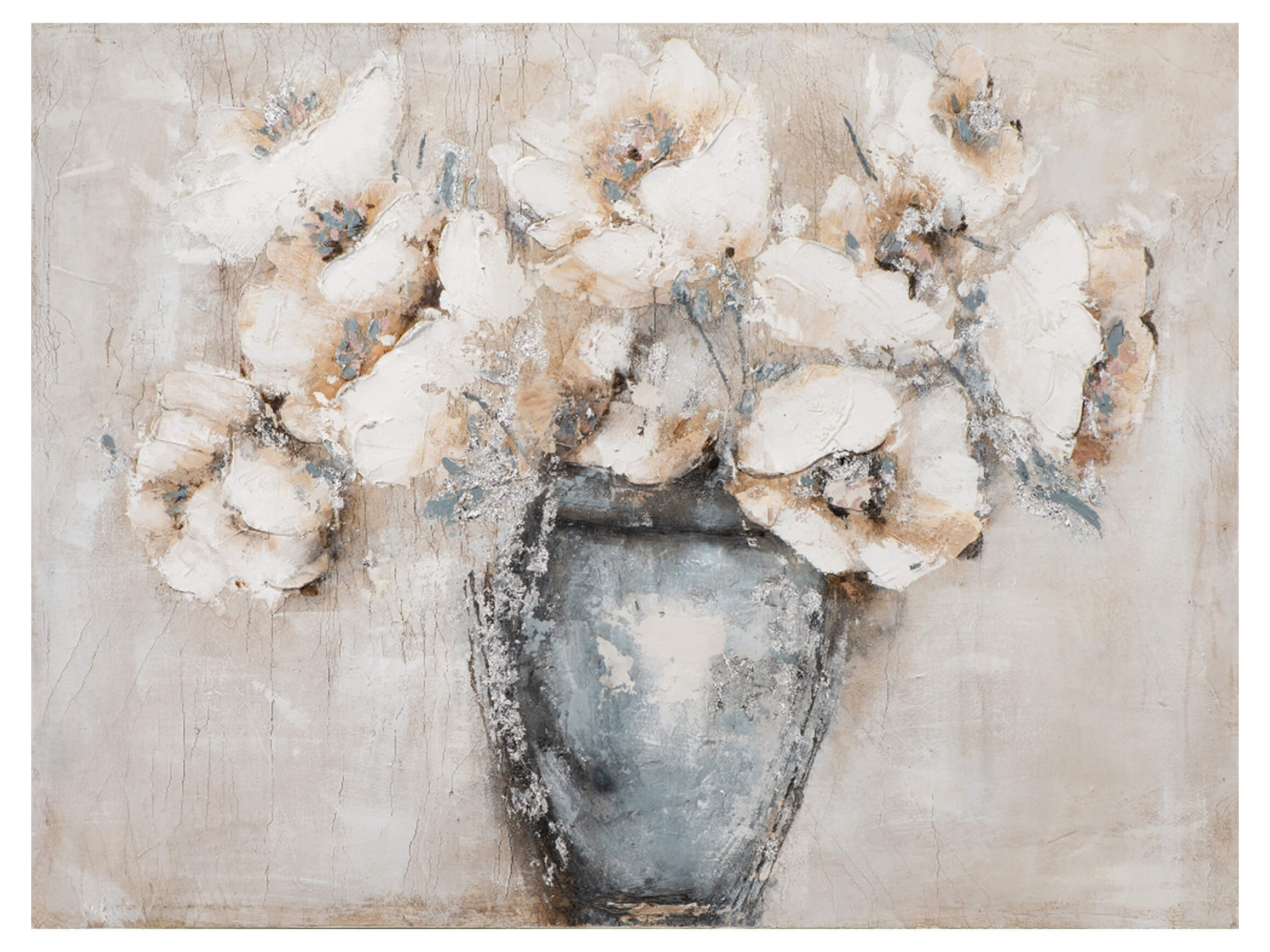 Bild Hübscher Strauss mit Weissen Blüten image LAND