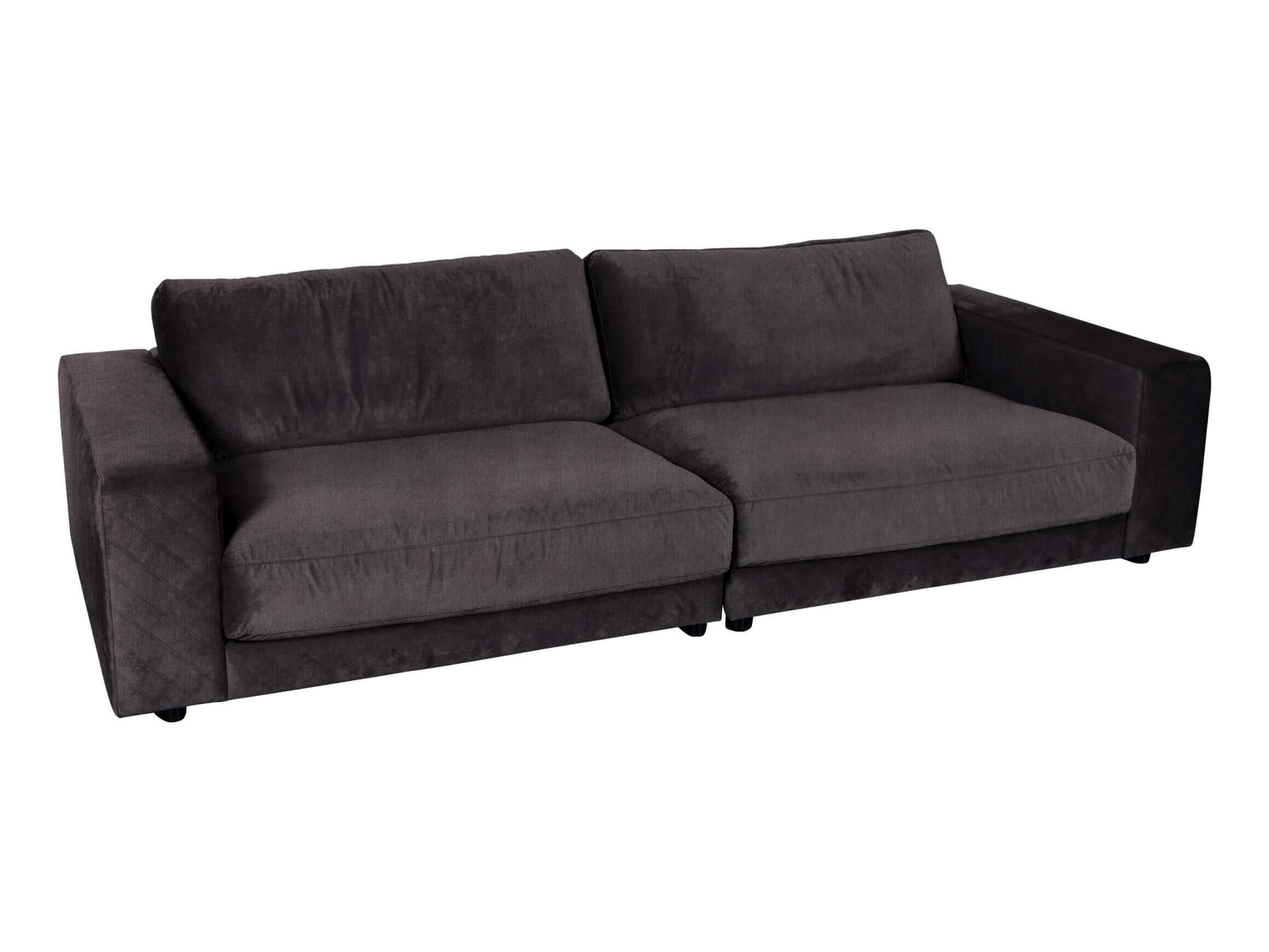 Sofa Havanna Basic Candy / Farbe: Steel / Material: Stoff Basic