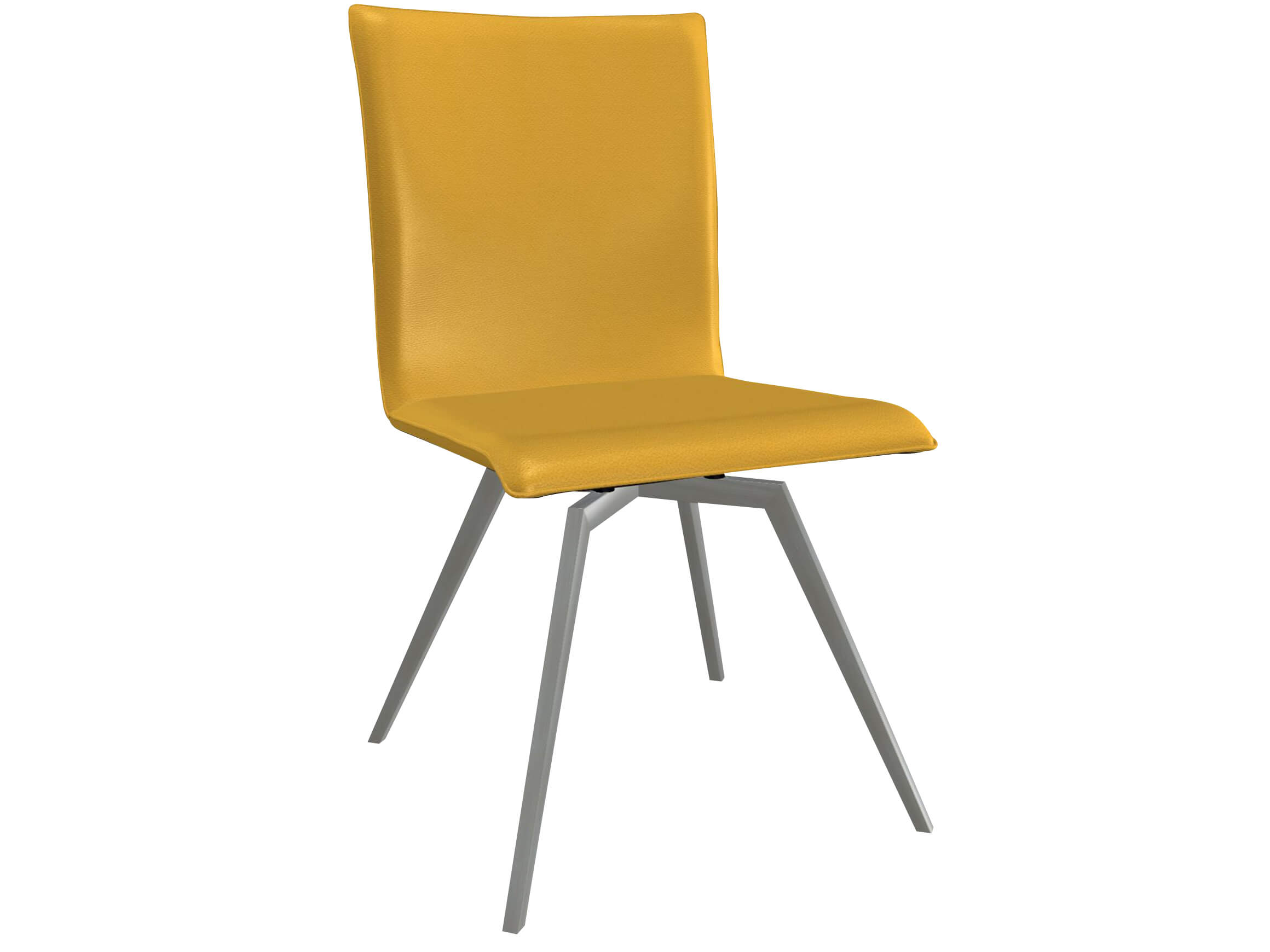 Stuhl Damian Trendstühle / Farbe: Giallo / Material: Premium-Leder