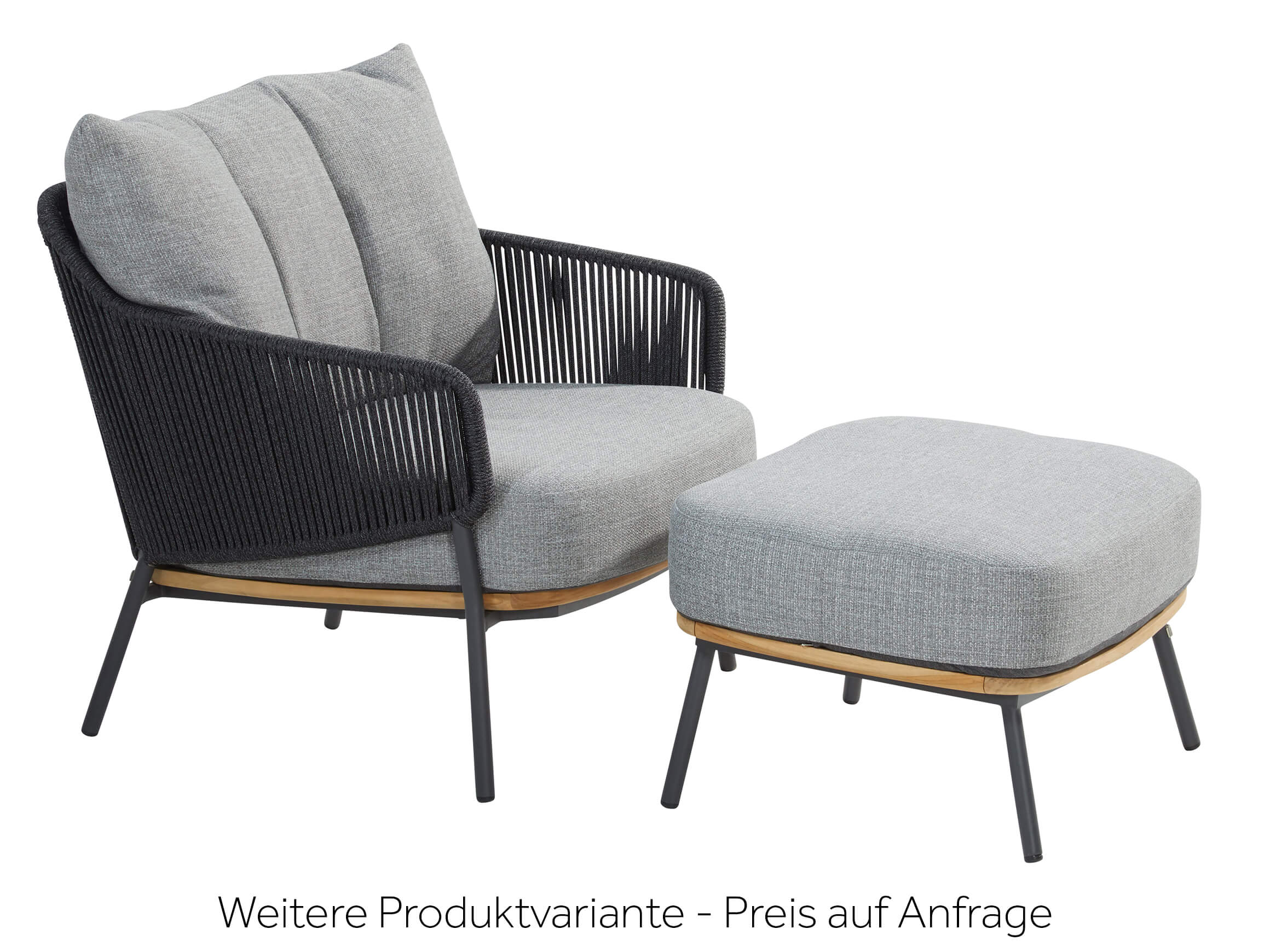 Fussteil Rajko 4 Seasons / Farbe: Anthrazit