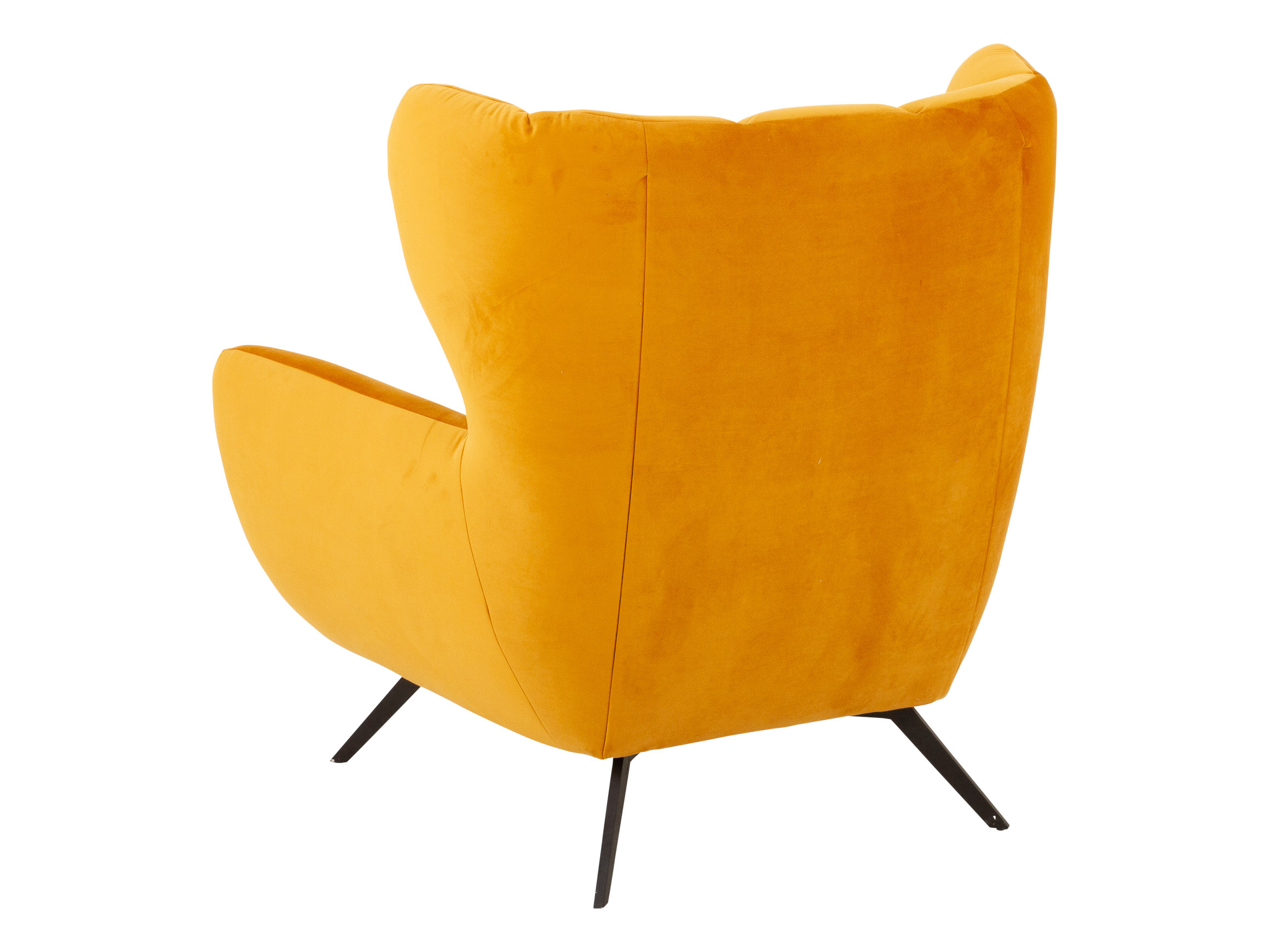 Sessel Santa Fe, Stoff Velvet Gold, b 100 cm t 96 cm h 106 cm