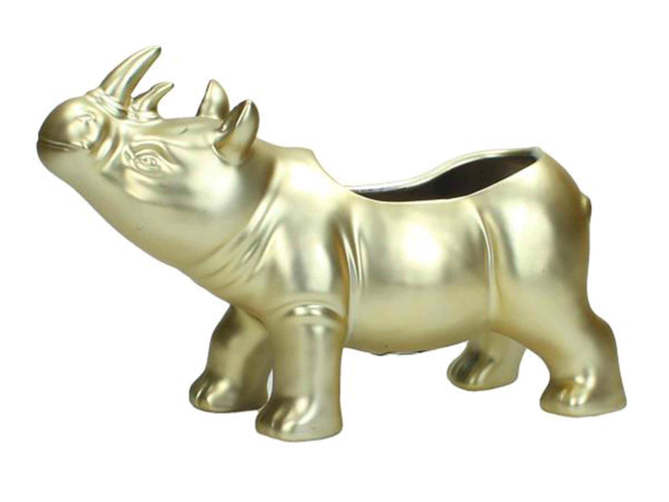 Gefäss Nashorn, Gold