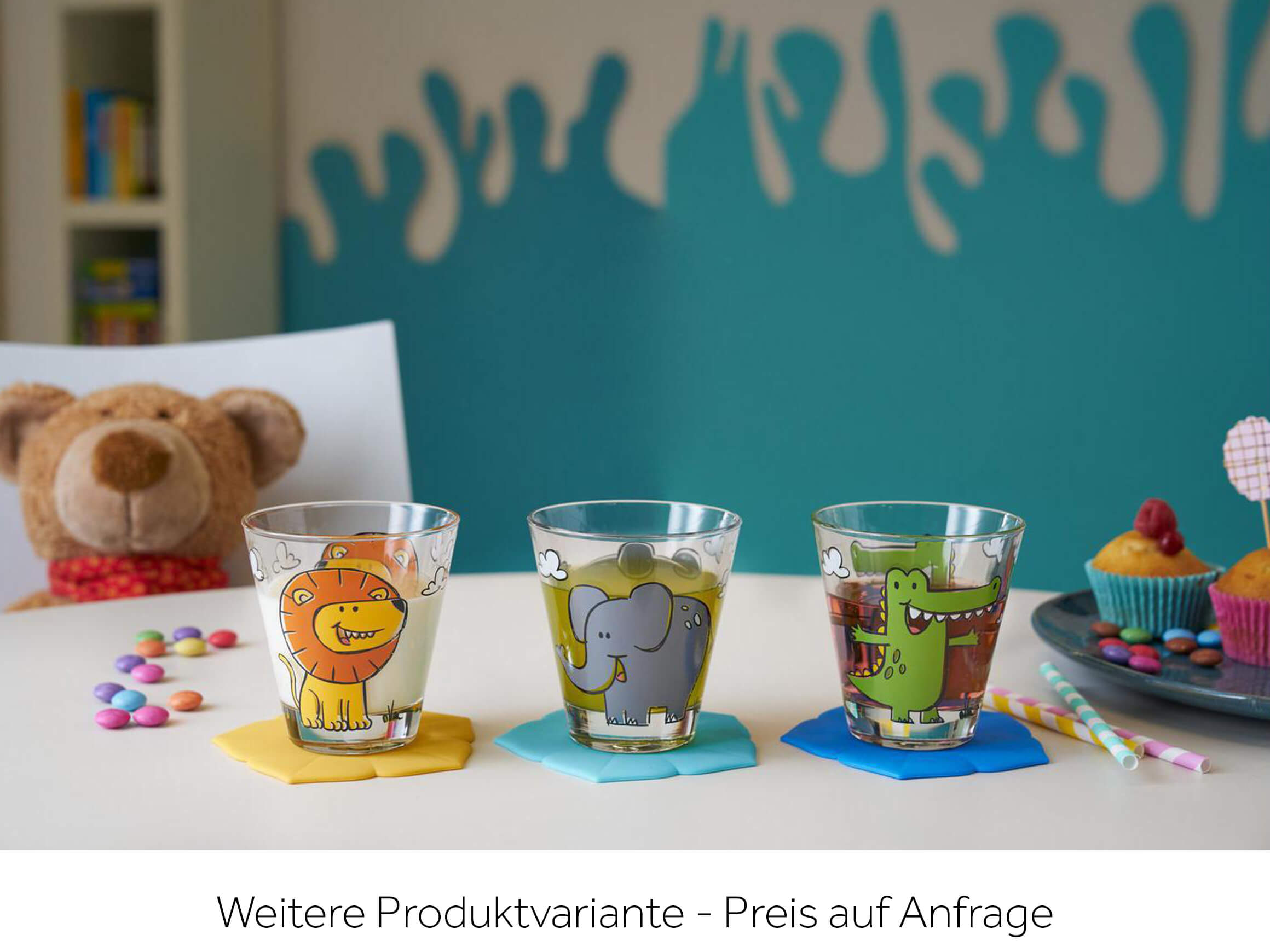 Leonardo Trinkglas Für Kinder Bambini Löwe 215 Ml, 6 Stück