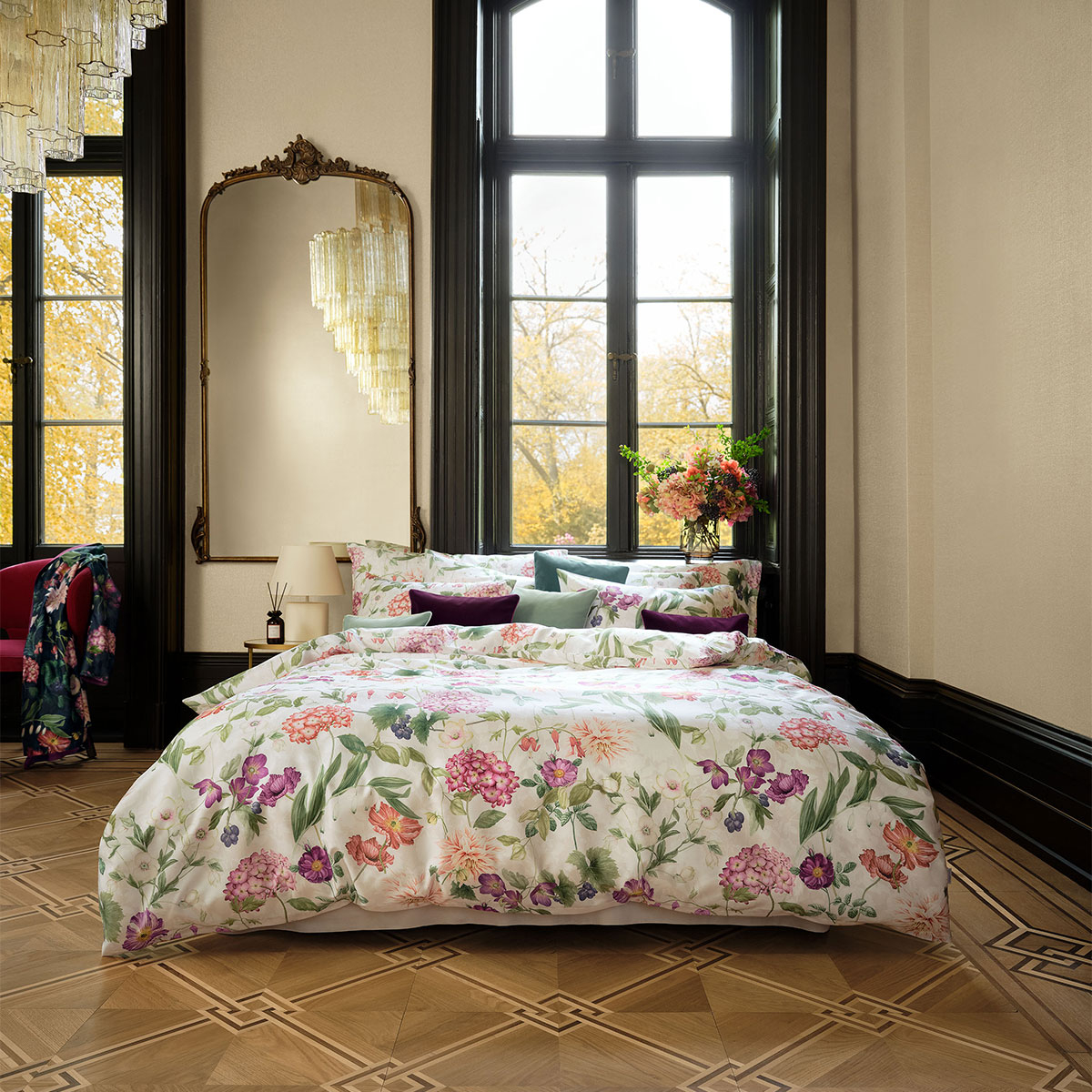 Bettwäsche Ophelia-Noblesse, Beige Schlossberg"