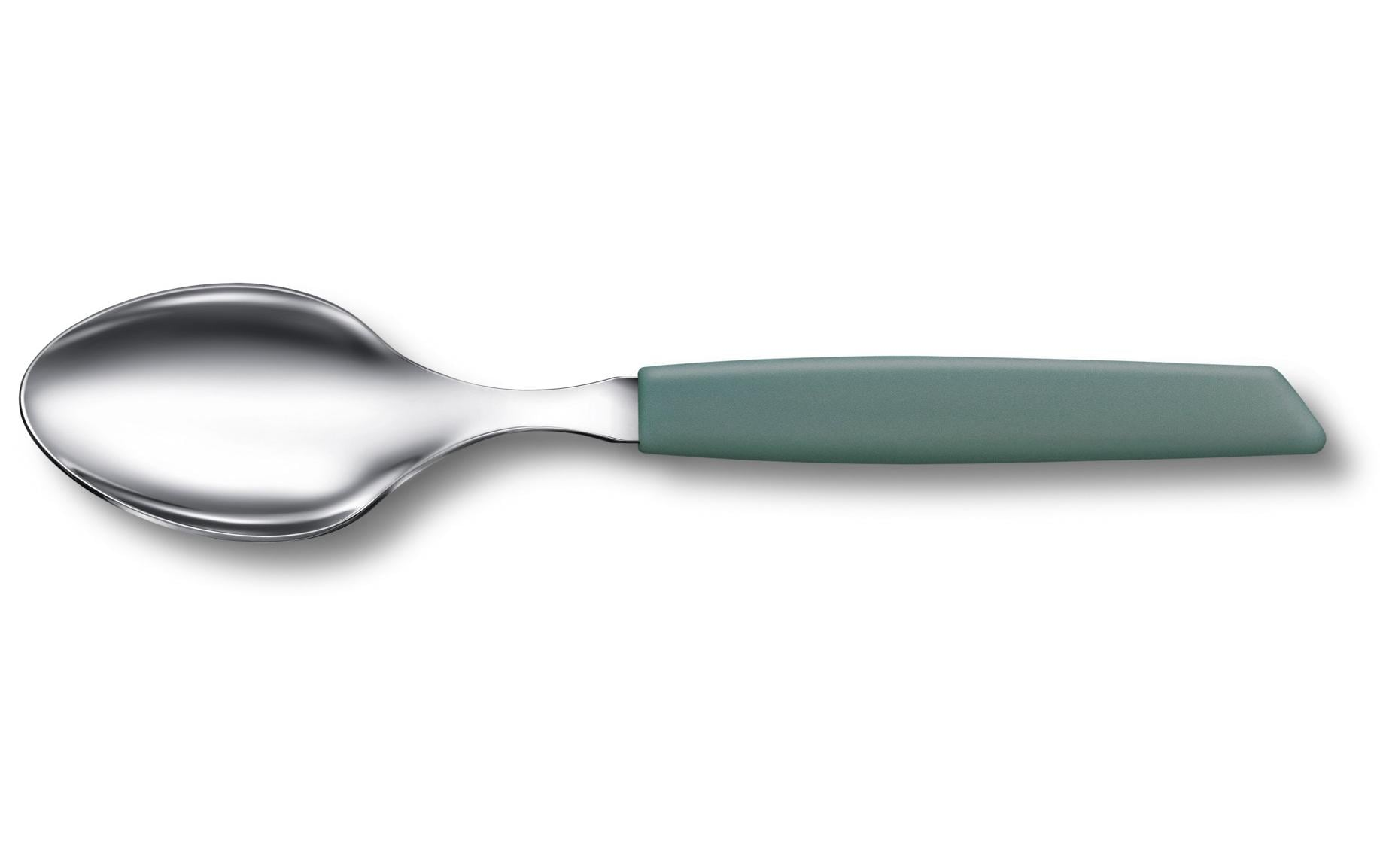 Swiss Modern dinner spoon, 1 piece, Sage By Victorinox Alltron / Colour: sage green