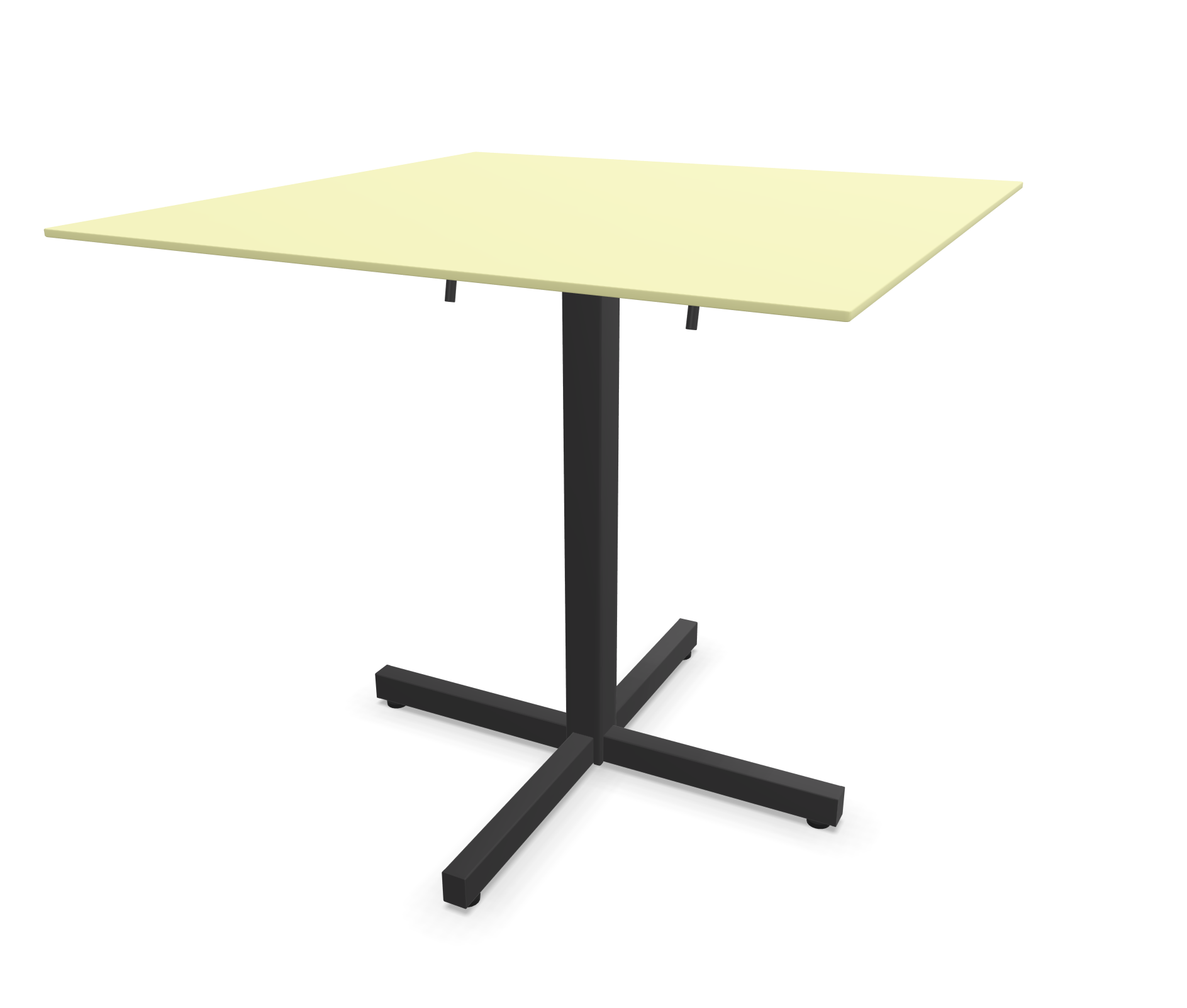 Schaffner Gartentisch Luzern Quadratisch Gelb | Schubiger Möbel