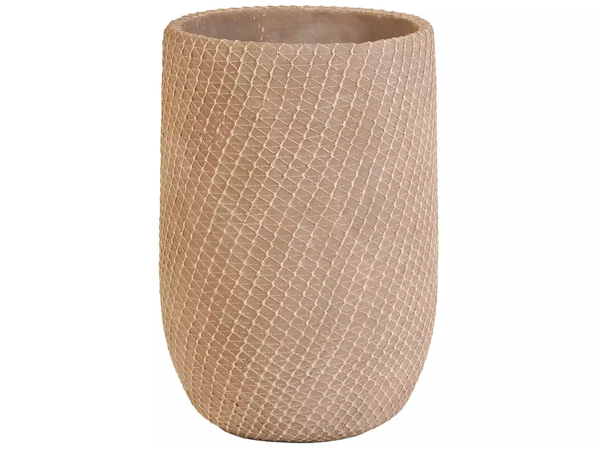 Vase Beton Grau H: 27 cm Schlittler / Farbe: Grau