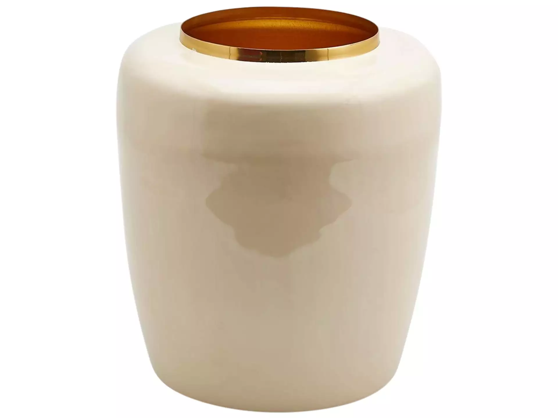 Vase Waterproof Ivory H: 35 cm Edg