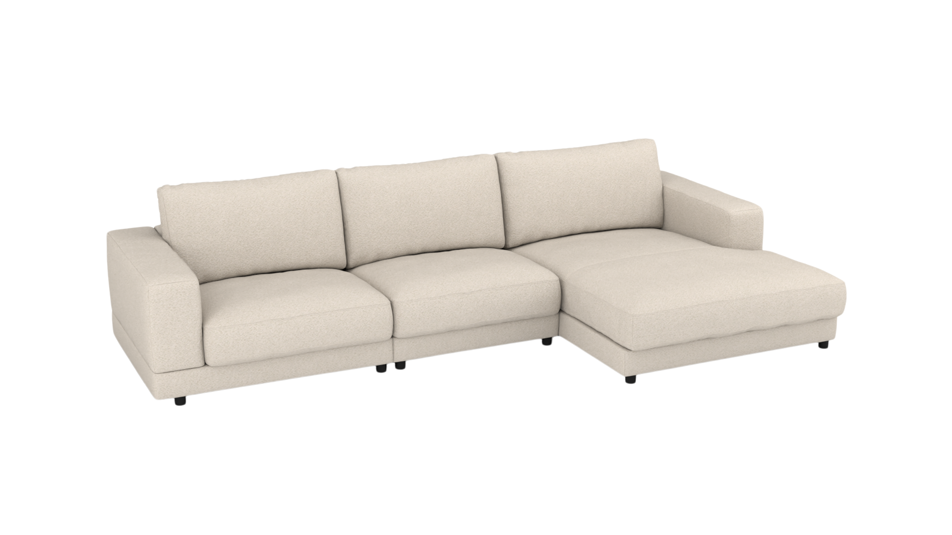 Corner sofa #1 Jupiter right Candy - UrbanDesign/ Colour: