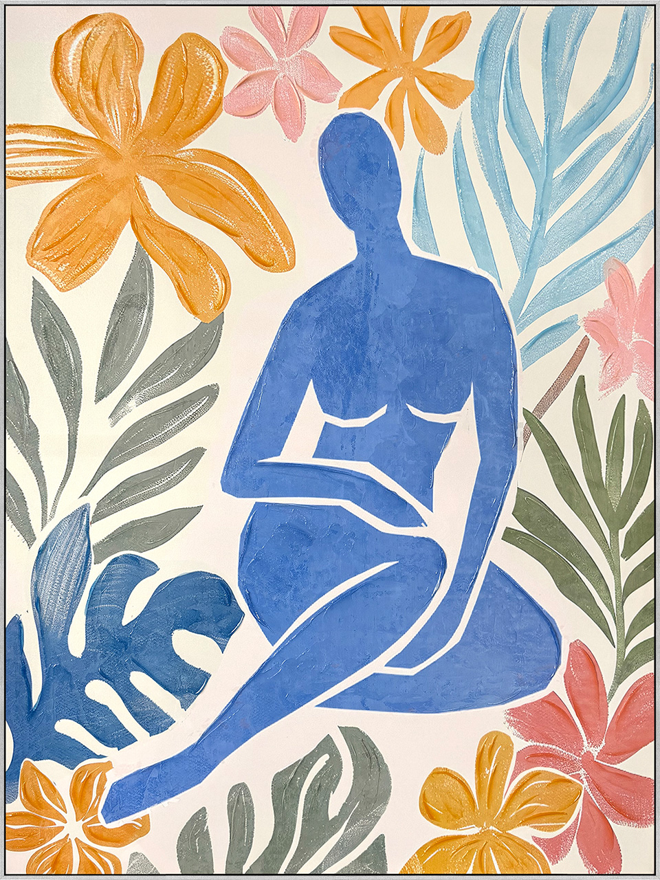 Gemälde-Matisse-Inspiriert Blauer Akt-image LAND