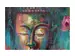 Bild Bunter Buddha mit Dahlie image LAND