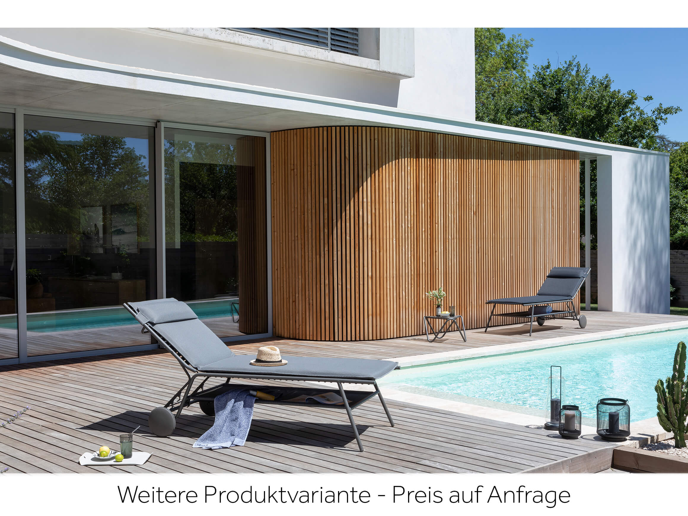 Liegestuhl Miami ii Hoch Lafuma