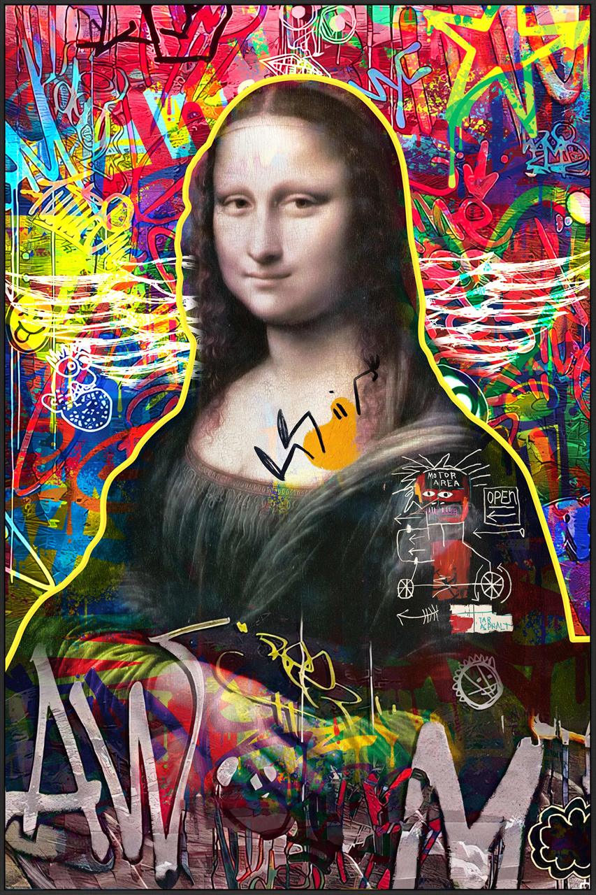Gemälde Modern Lisa image LAND