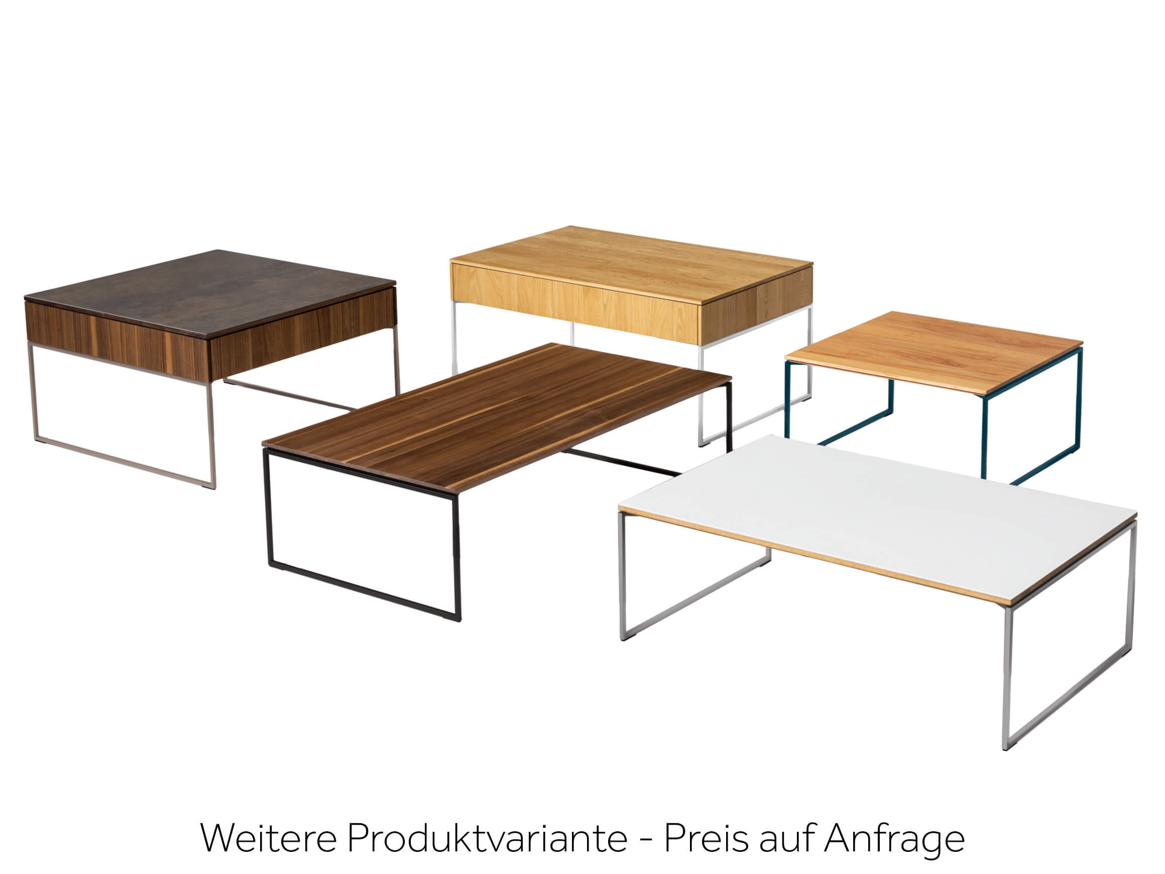 Couchtisch Filigno Team 7, 90x90 cm