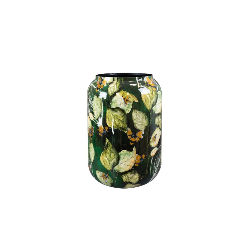 Decofinder Vase Bee, Metall, Grün H: 42 cm  | Schubiger Möbel
