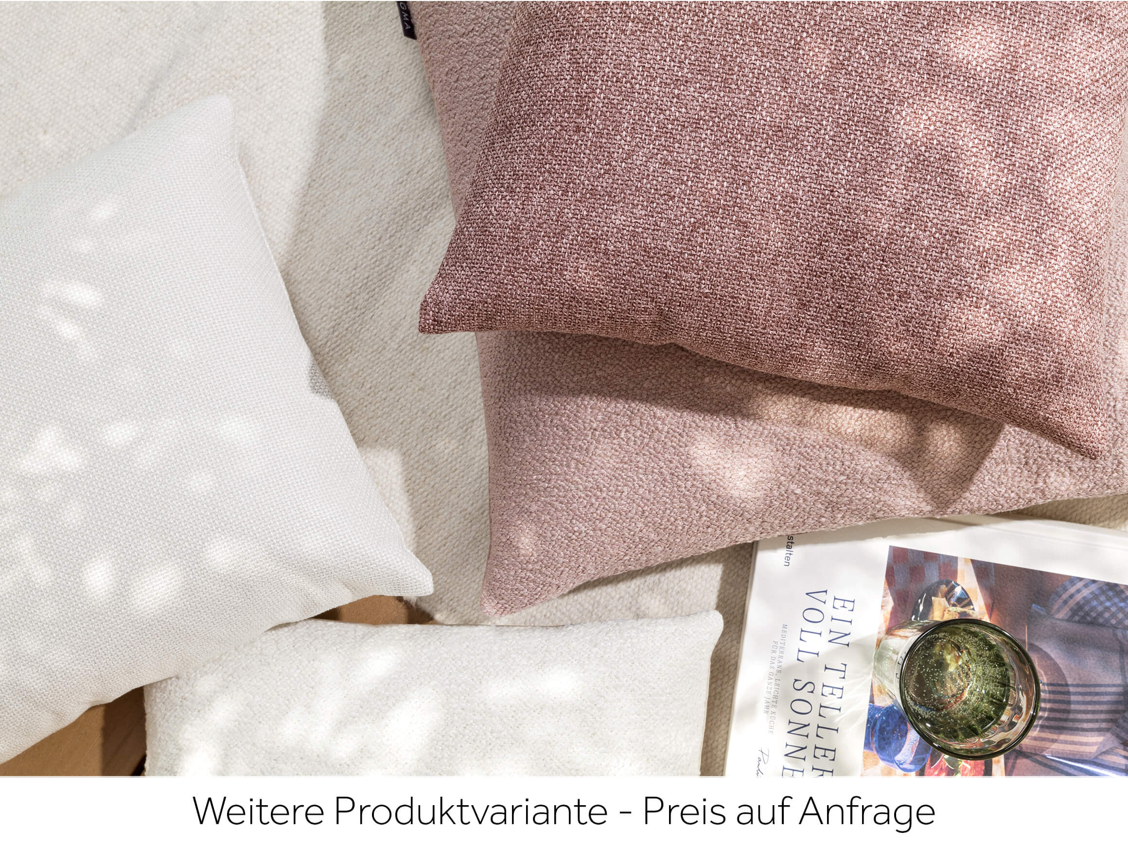 Kissenhülle Melly Elfenbein 50x50 cm Magma