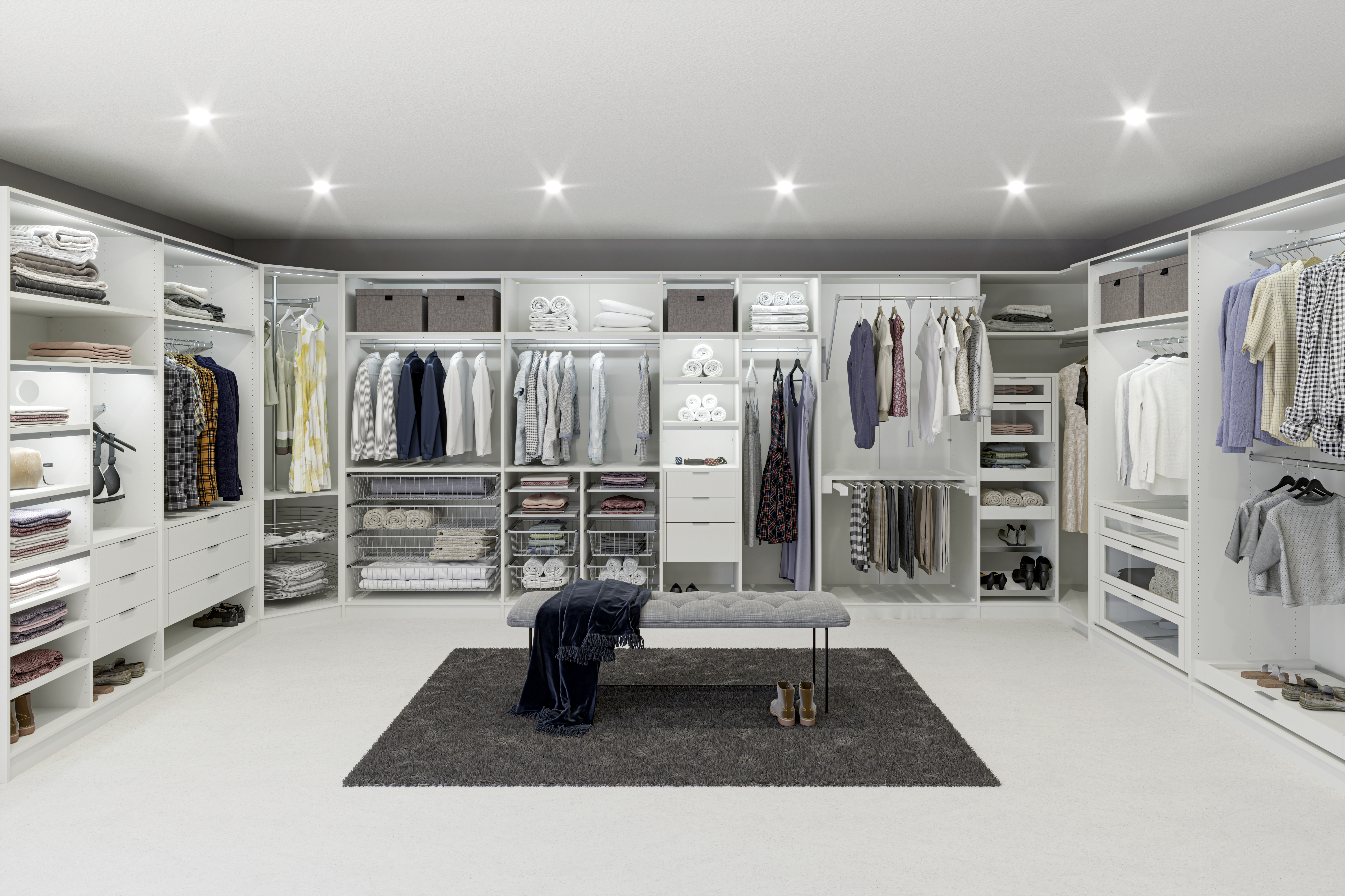 Hinge-door wardrobe Topline Basic Jutzler