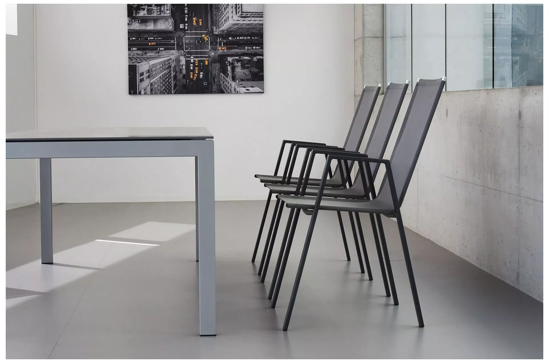 Matten-Sessel Basel Schaffner / Farbe: Cremebraun