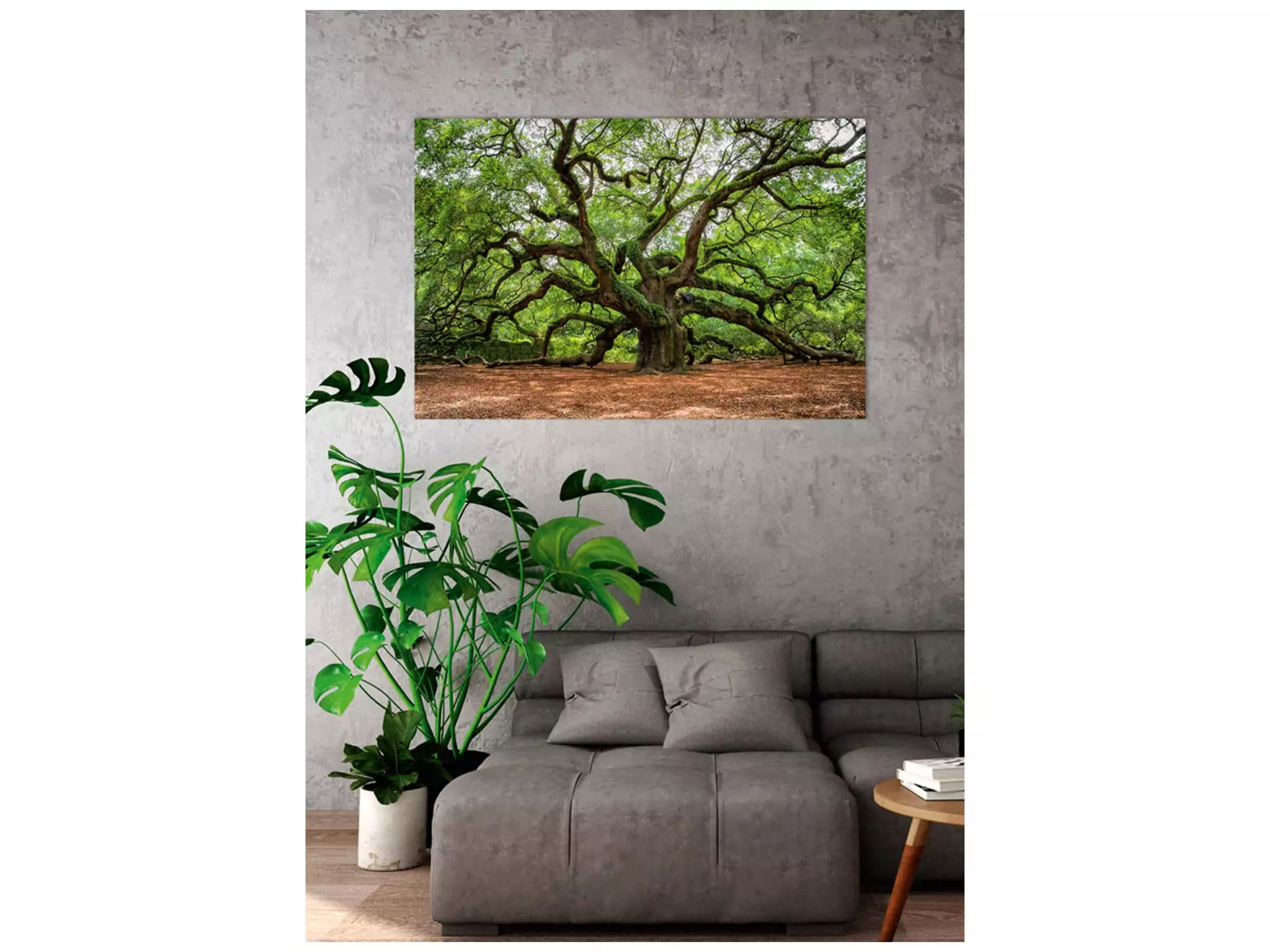 Digitaldruck auf Acrylglas Verzweigter Baum image LAND / Grösse: 150 x 100 cm