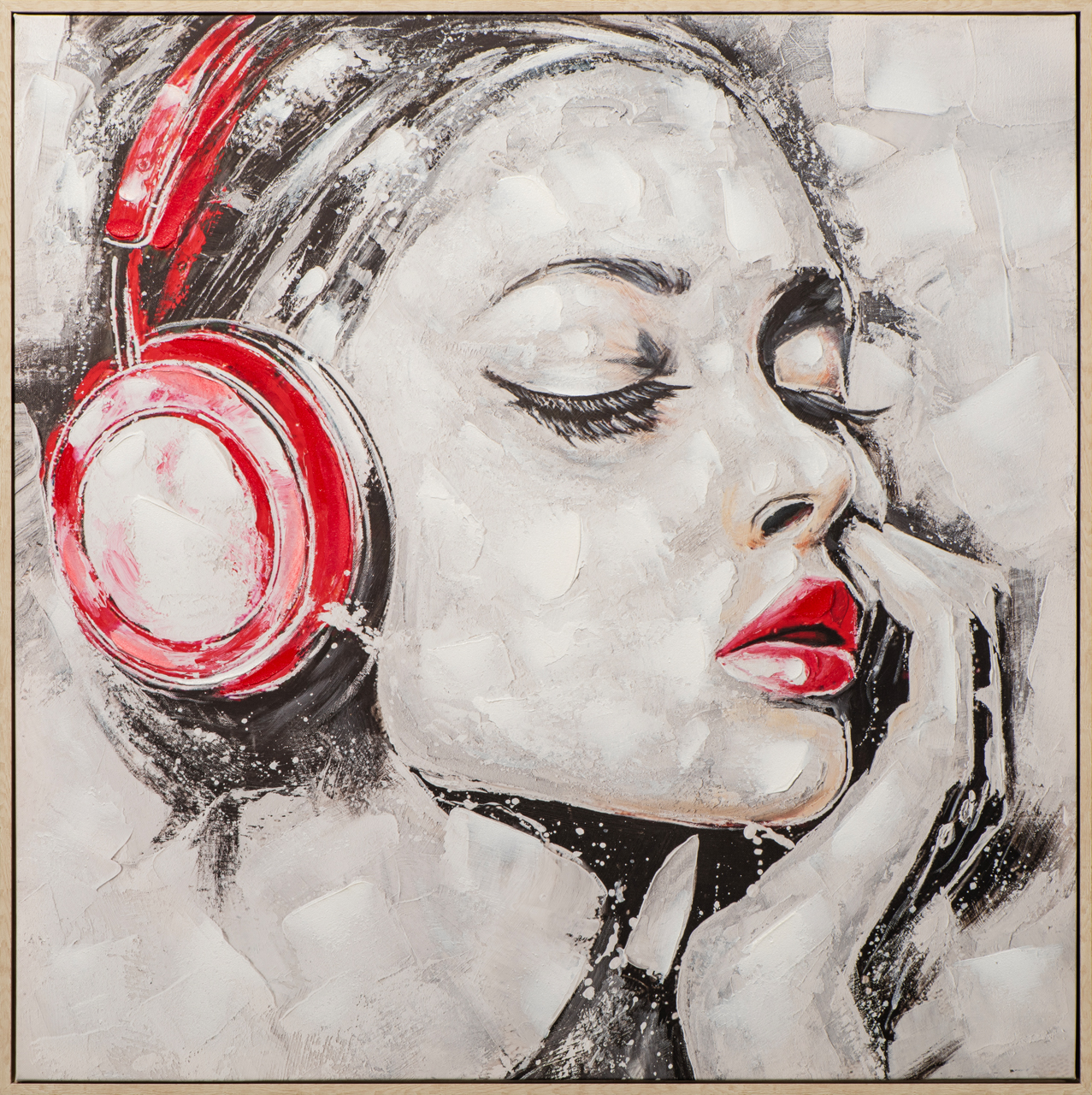 Gemälde-Listen to The Music-image LAND