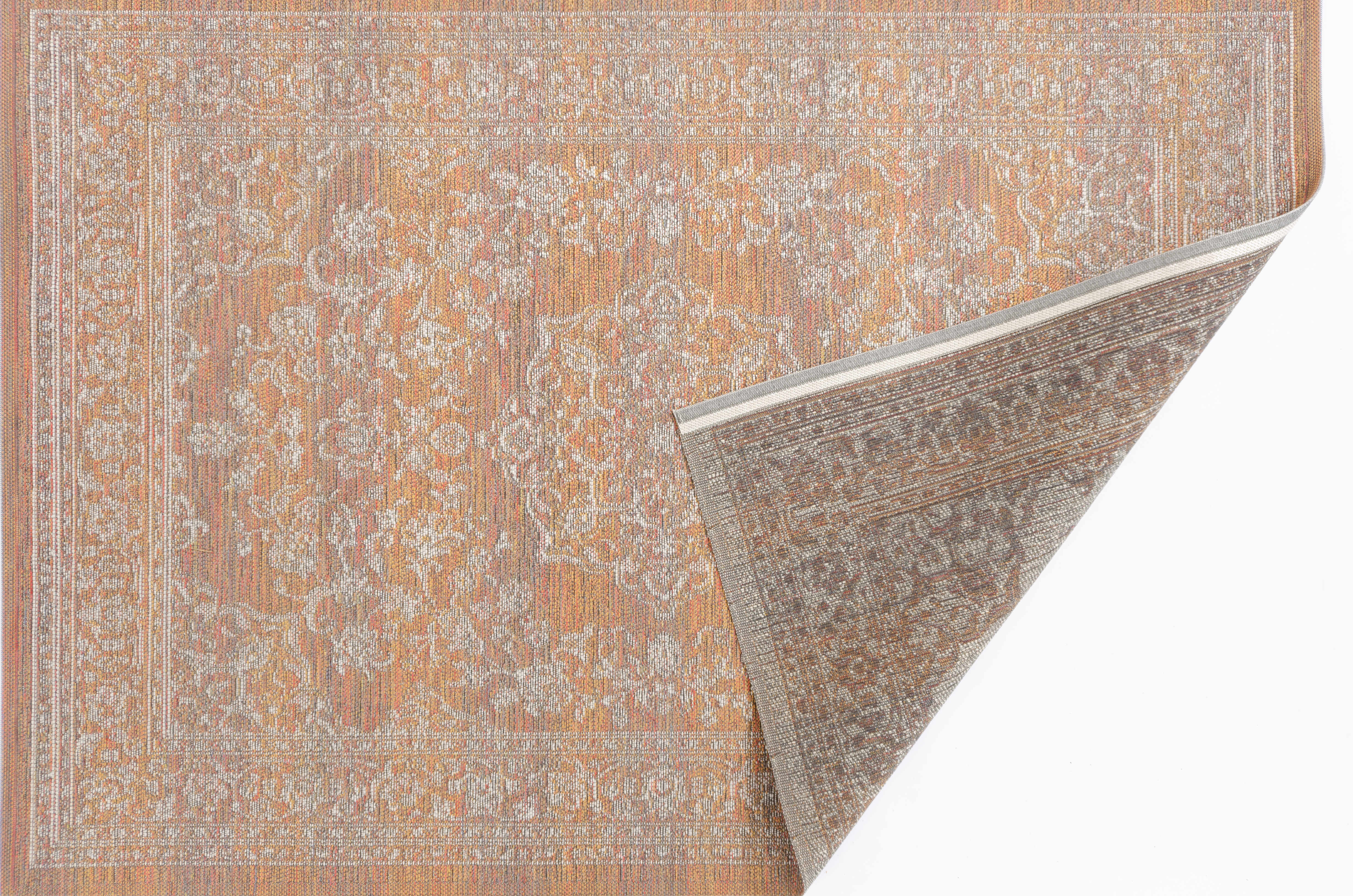 Outdoorteppich Portofino Negra/ Farbe: Creme / Masse (BxT) :140x200 cm