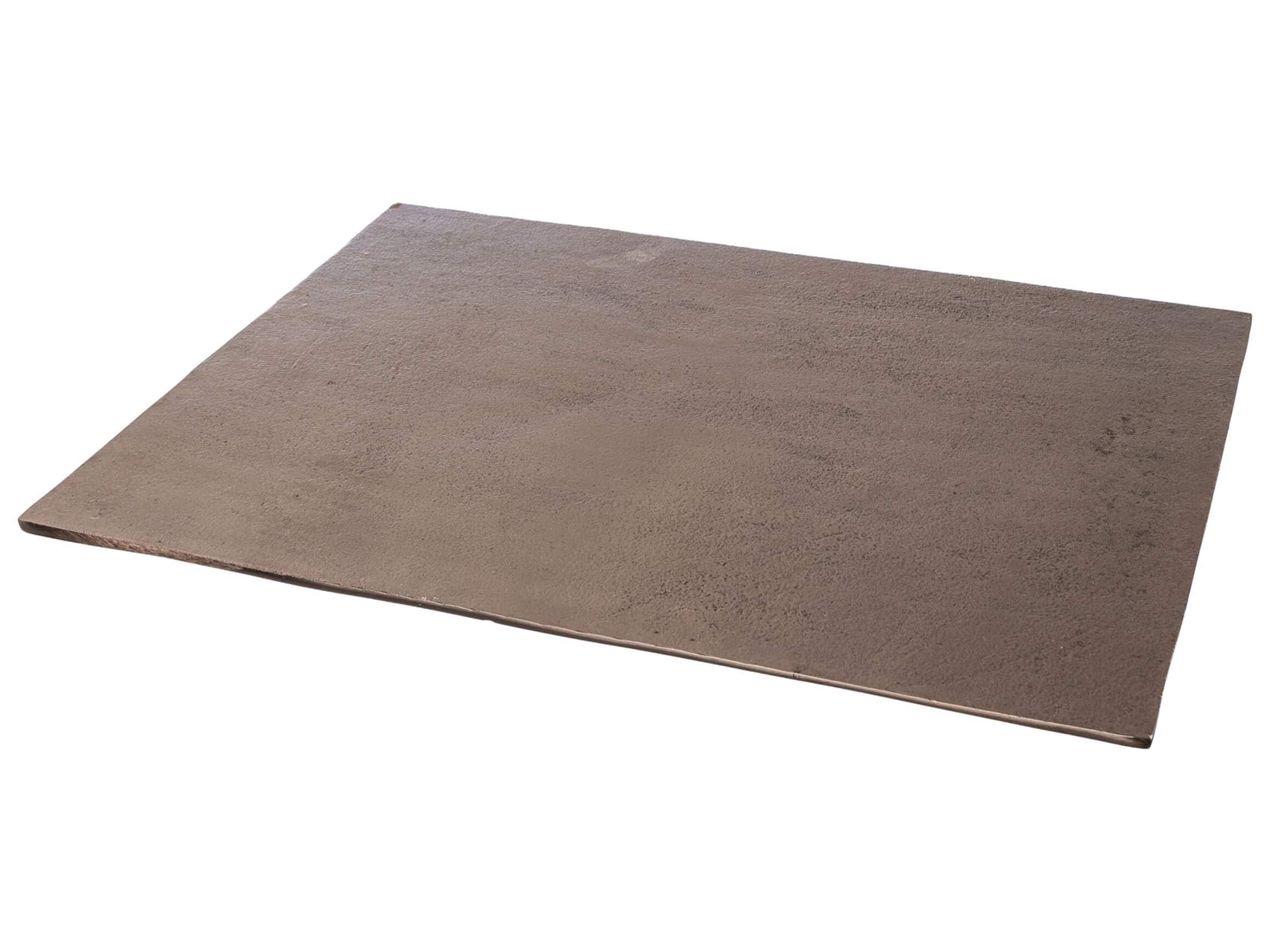 Tischset Aluminium Anthrazit Rechteckig B: 30 cm Gasper / Farbe: Anthrazit