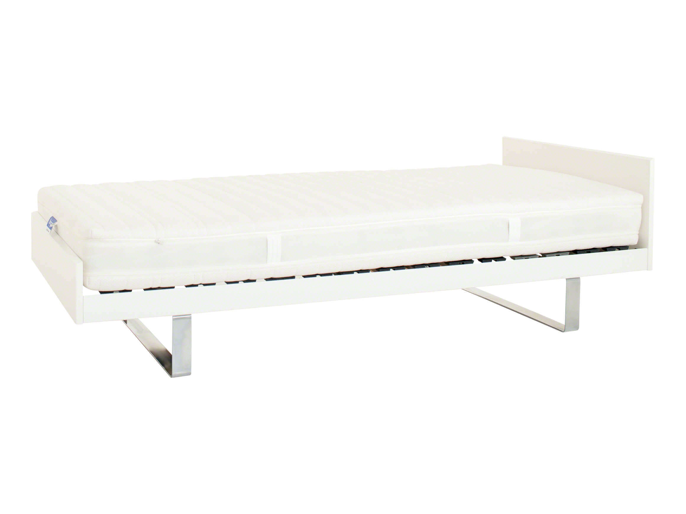 Couch Swing-Flex, Weiss, Kopfteil, Kopfhochlagerung, 90x200 cm