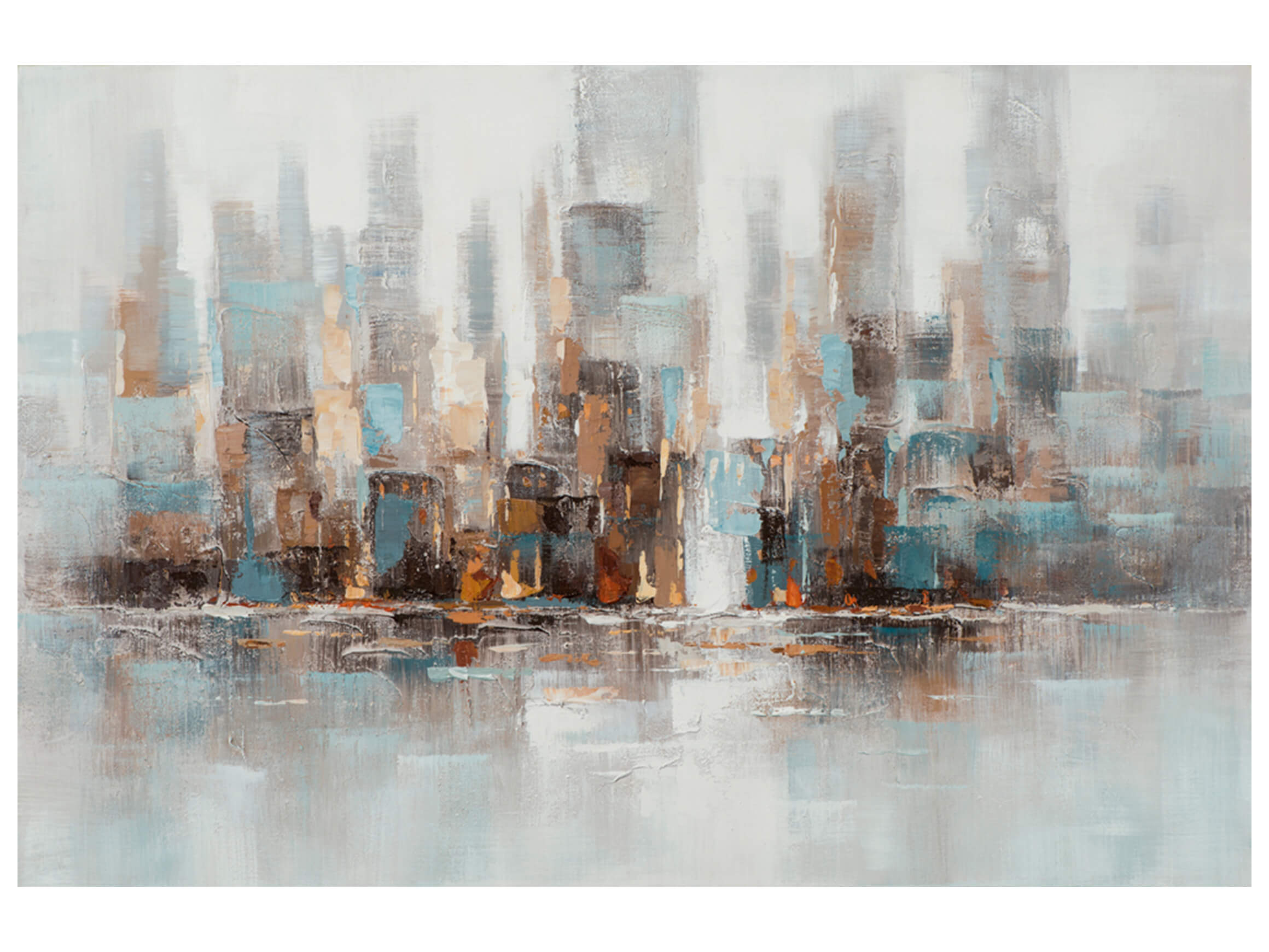 image LAND Bild Abstrakte Skyline  | Schubiger Möbel