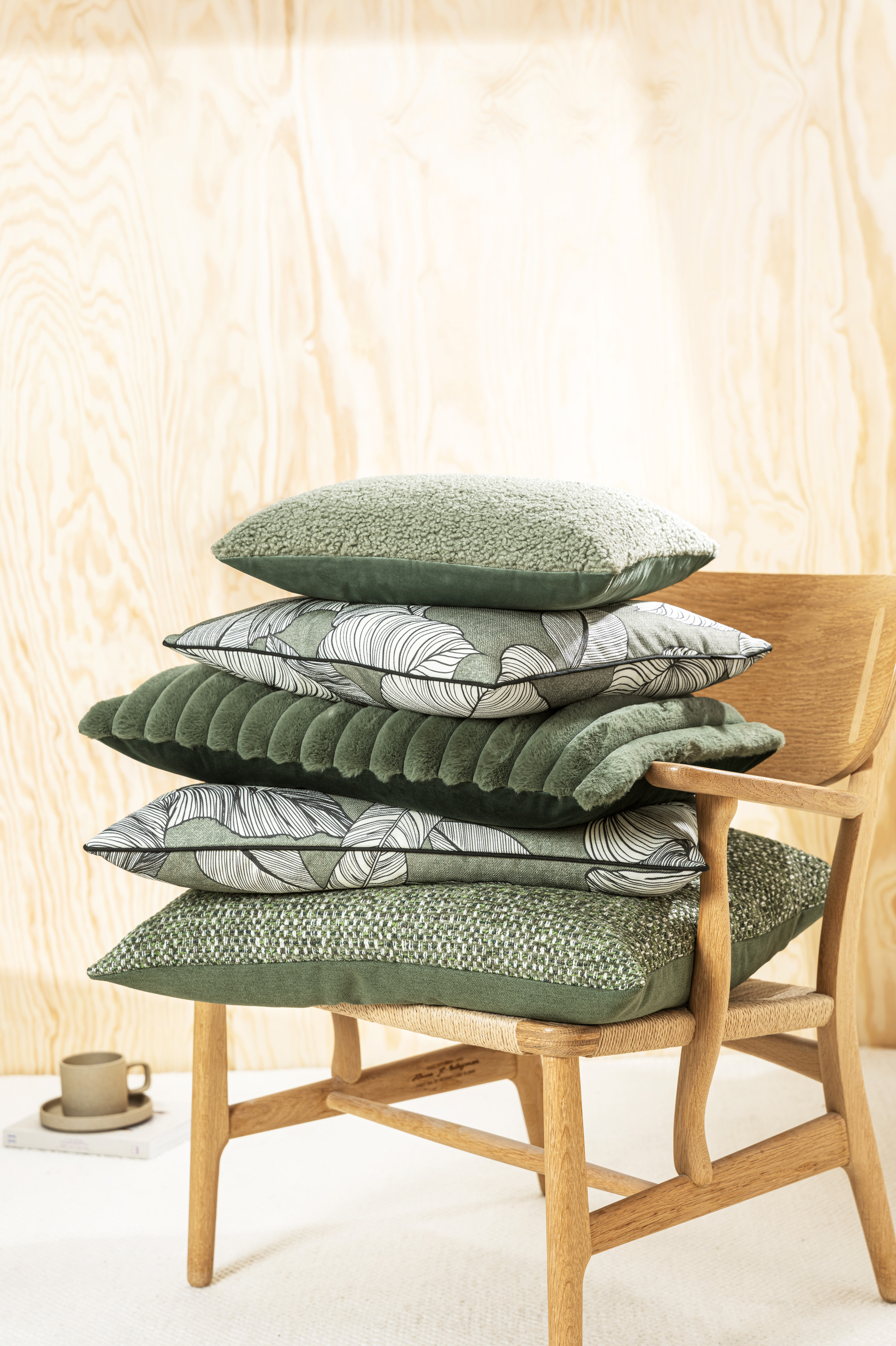 Kissenhülle Vendetta, Dunkelgrün Magma