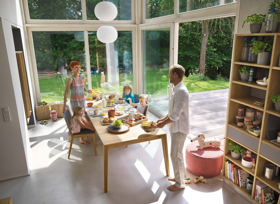 Esstisch Mylon Team 7 / Tischblattmass (BxT) :150 x 90 cm