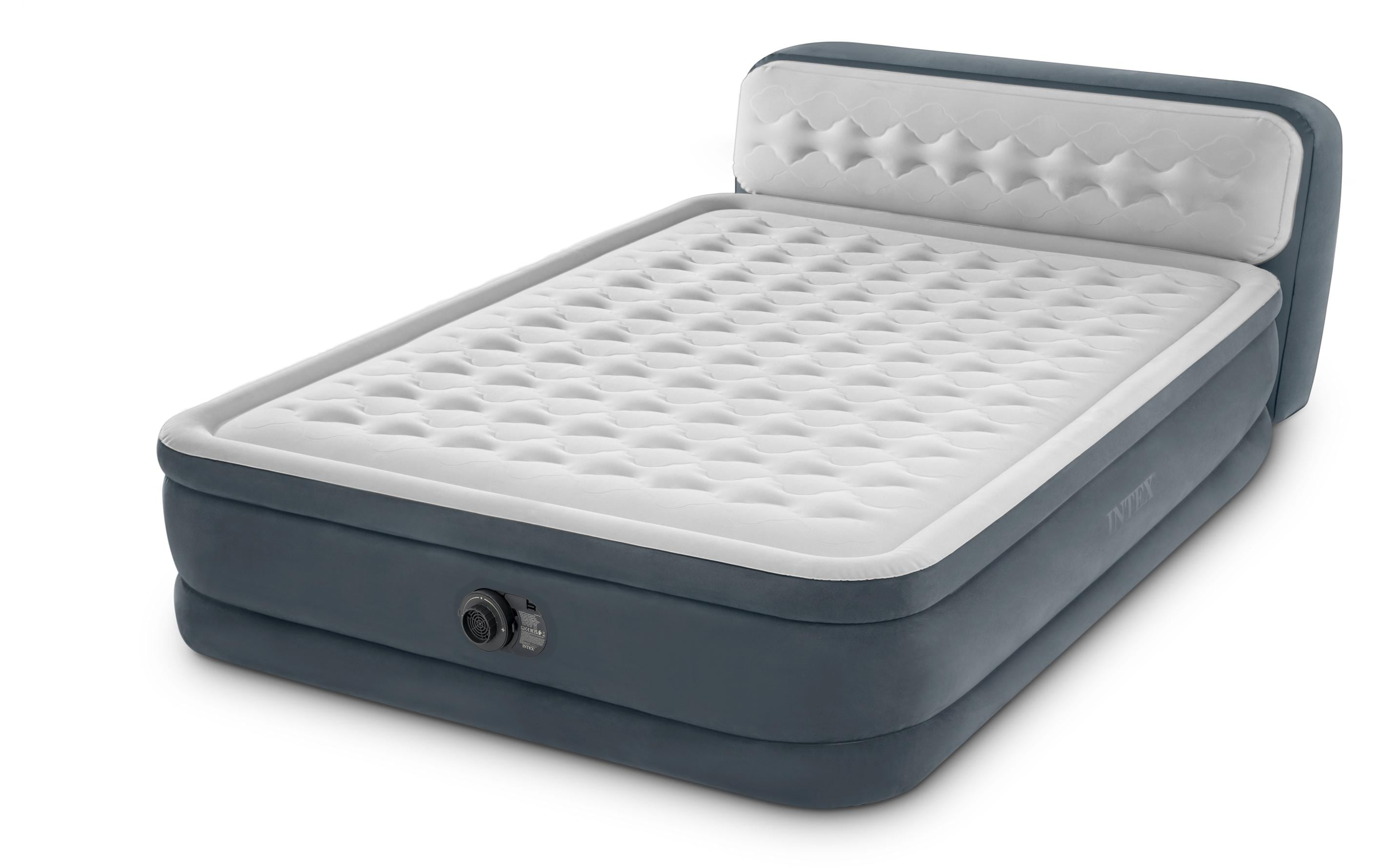 Luftbett mit Headboard Queen, 152x236 cm