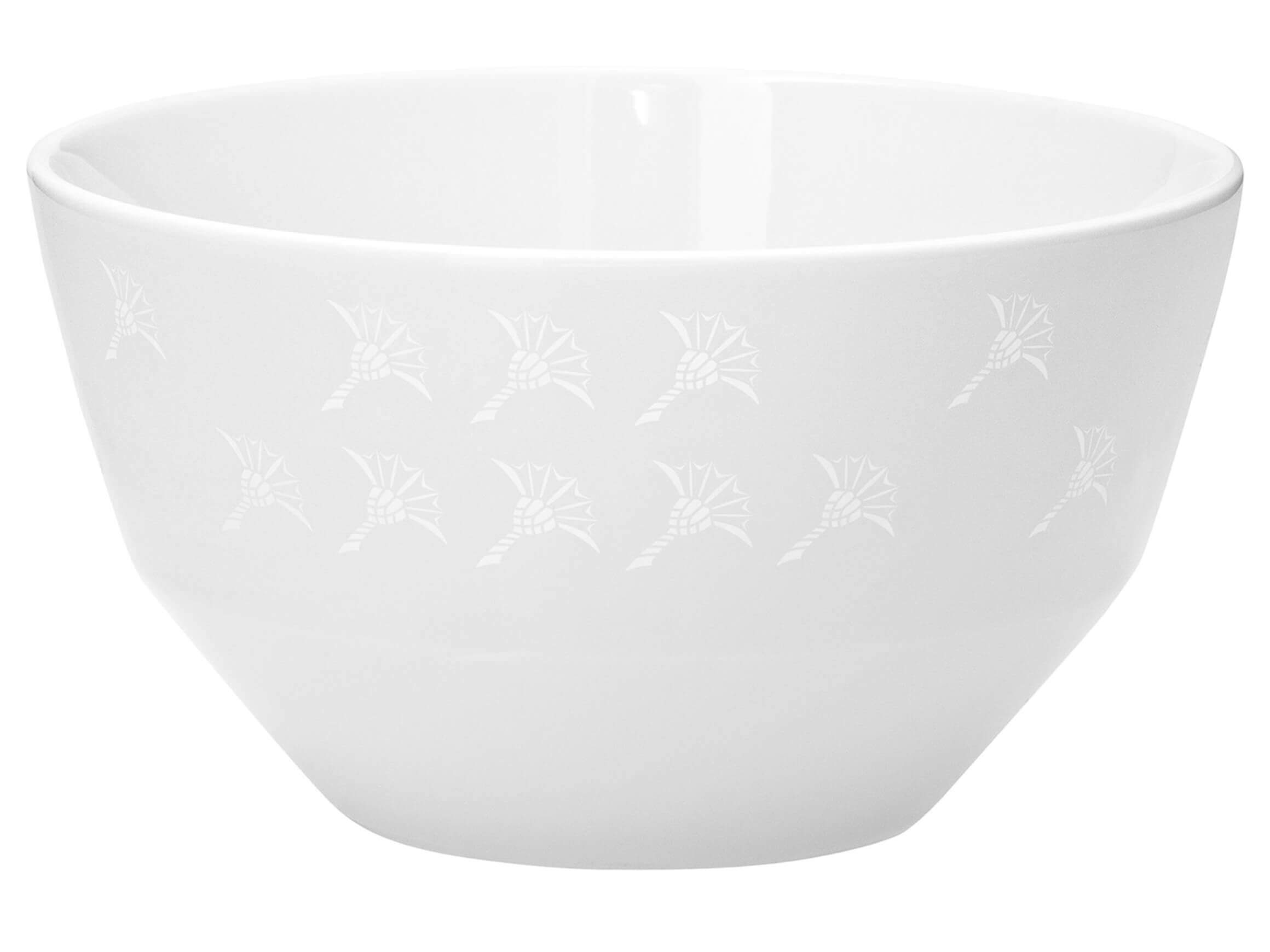 Schale Faded Cornflower, Weiss Auf Weiss Joop / Farbe: Weiss auf Weiss