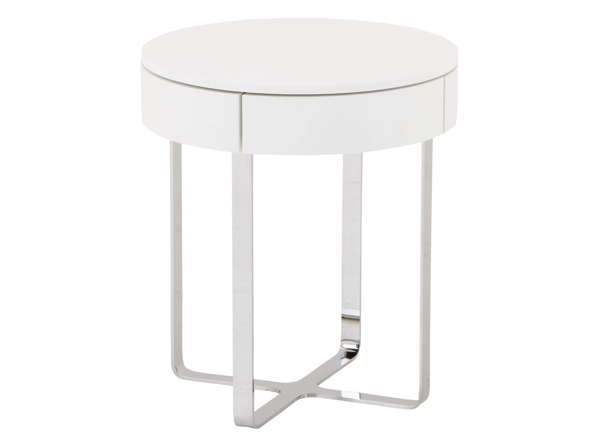 Hülsta Rundkonsole Neo Weiss | Schubiger Möbel