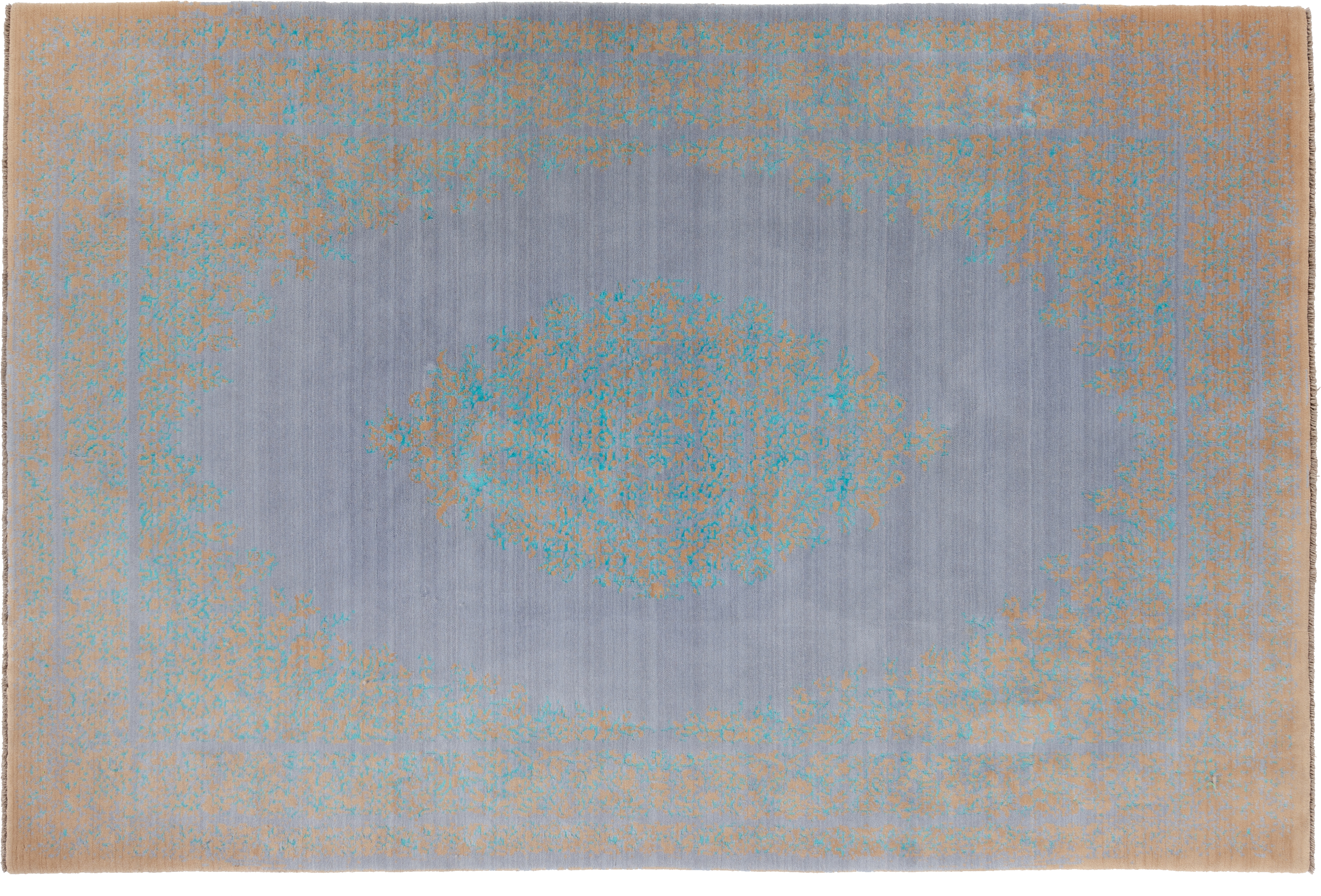 Moderner Teppich Vintage Moda Negra/ Farbe: Grau / Masse (BxT) :196x300 cm