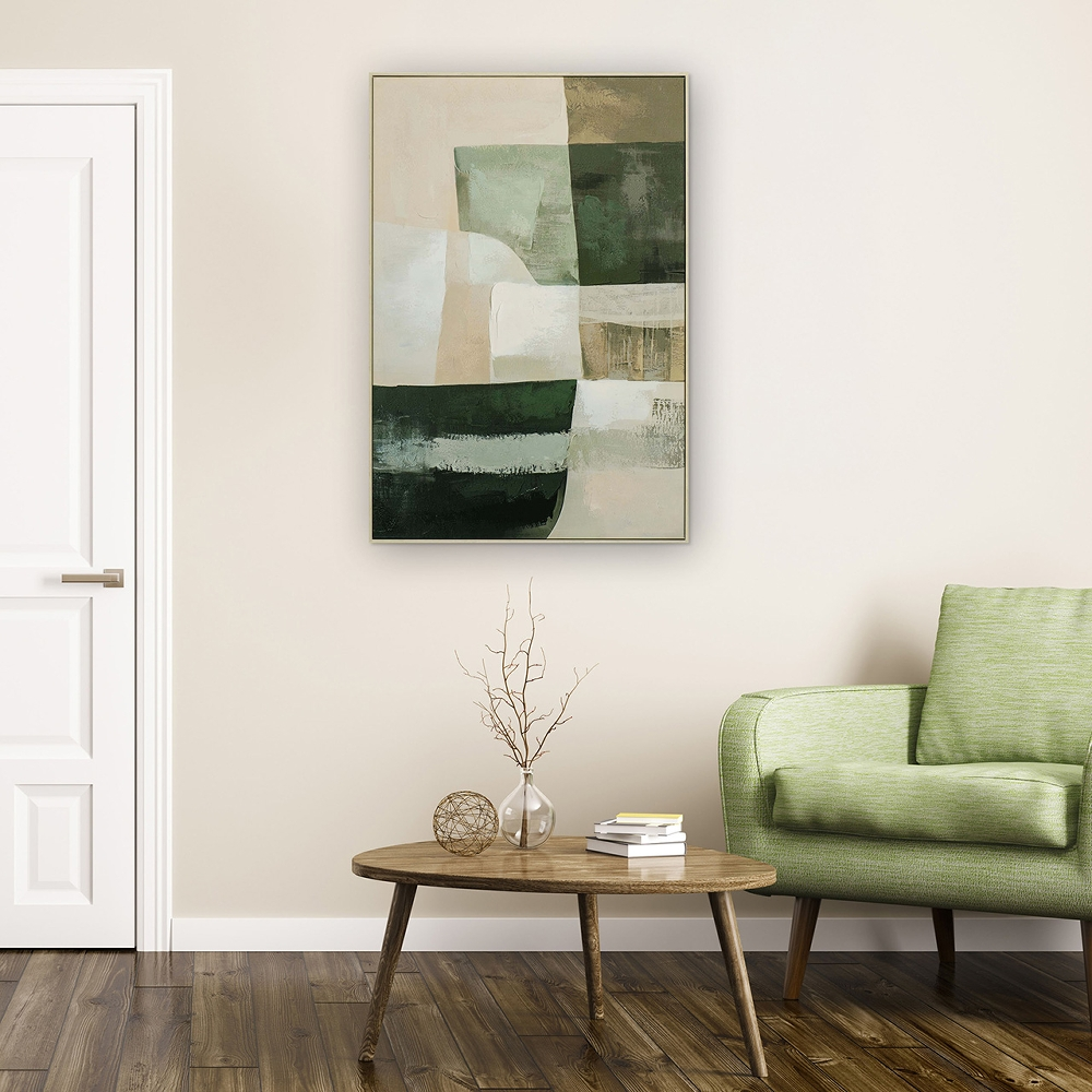 Bild mit Rahmen Green Nature 1 image LAND