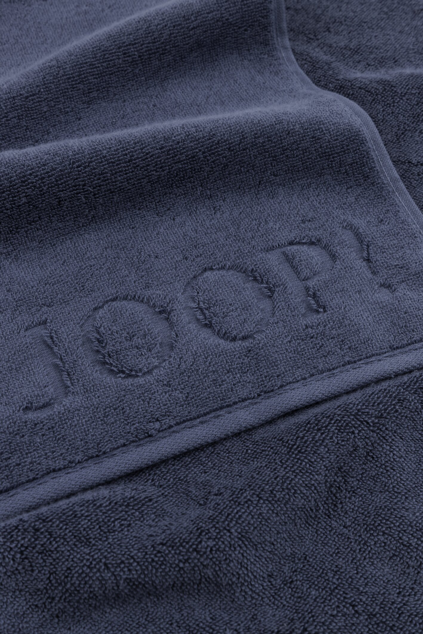 Studio Logo shower towel, 80 x 150 cm from JOOP / Colour: Blue